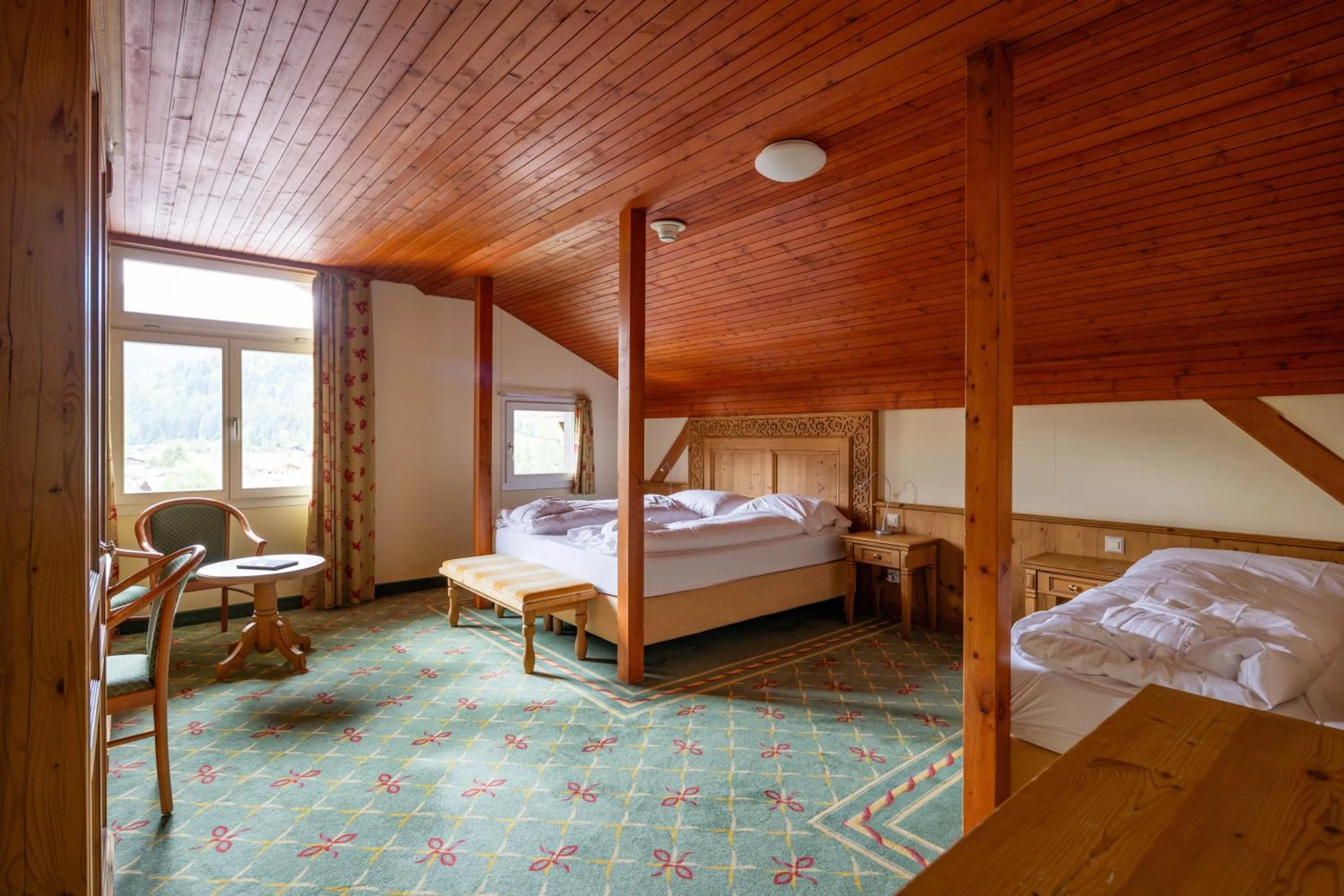 Bed in Sporthotel Wildstrubel