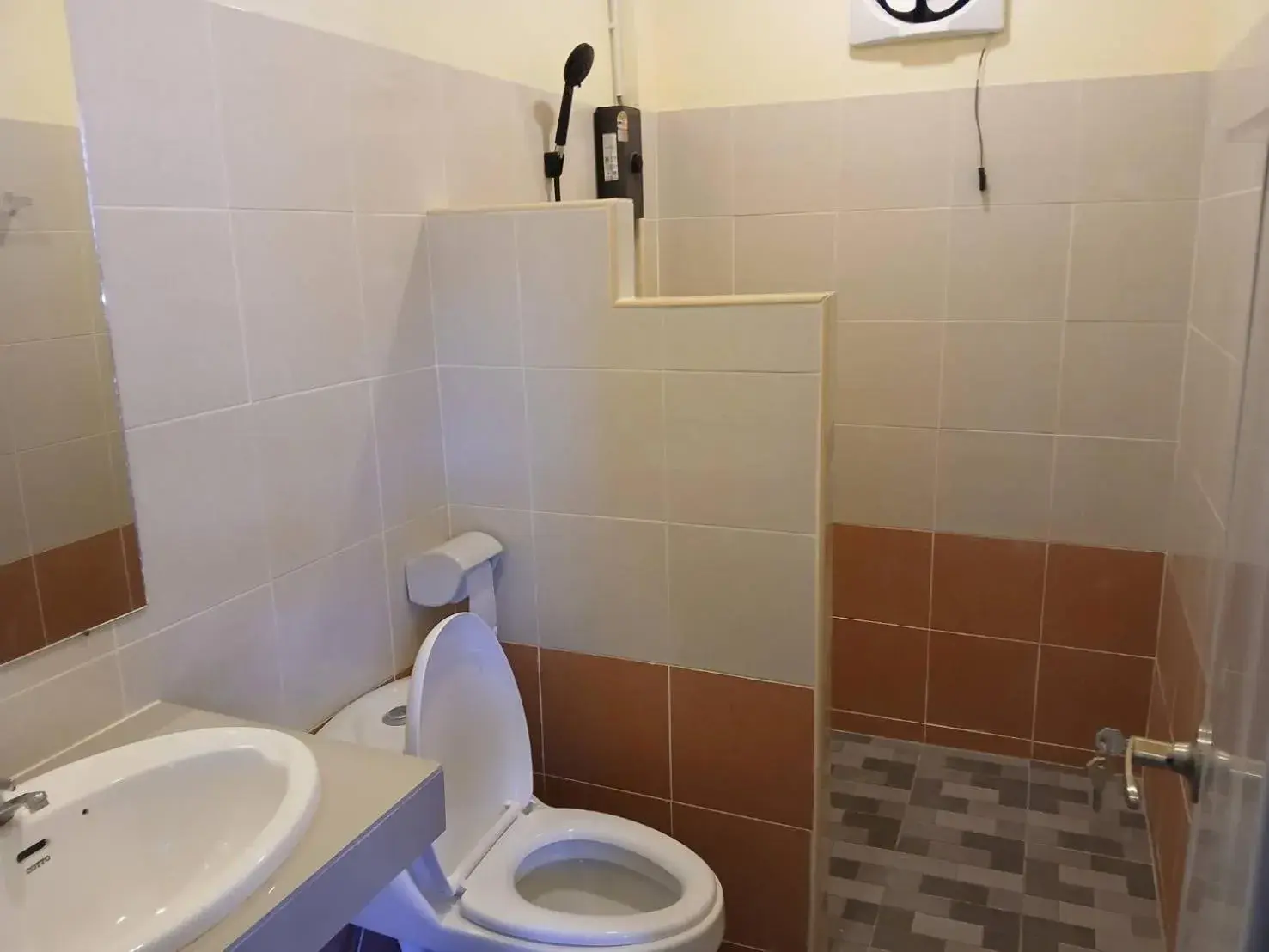 Quadruple Room with Terrace in Nakhonyok Homestay Quadruple Room with Terrace in Nakhonyok Homestay