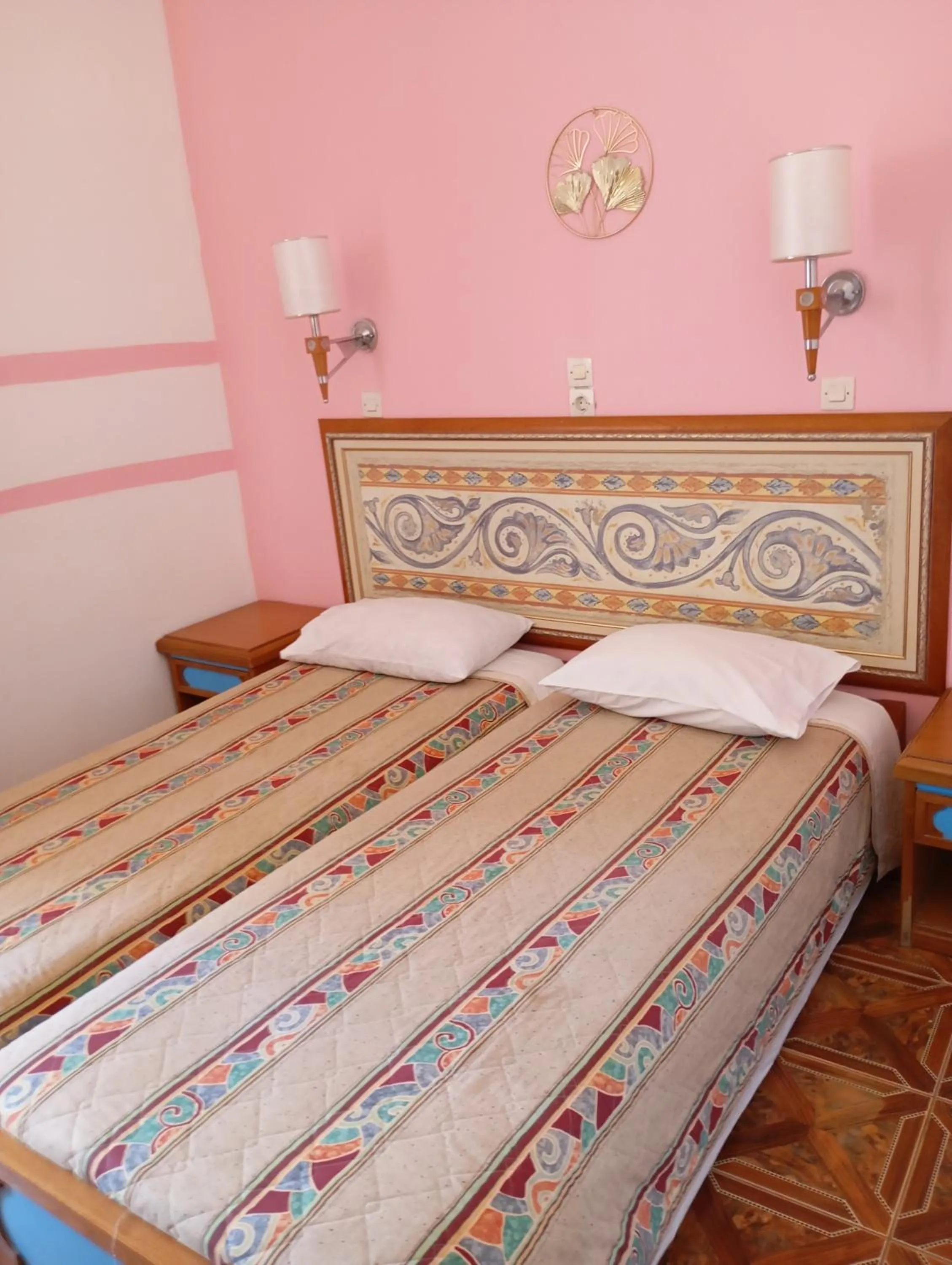 Bed in Denise Apartments Kefalos