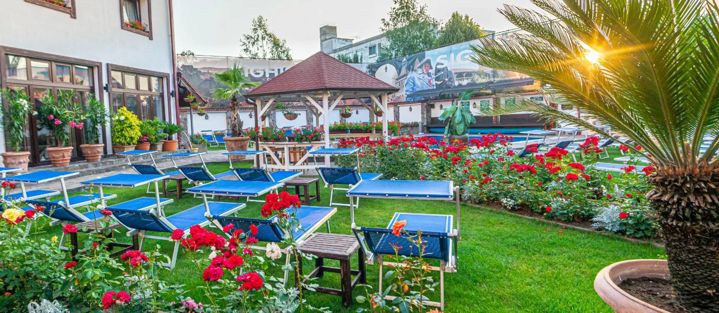 Garden in Hotel Korona