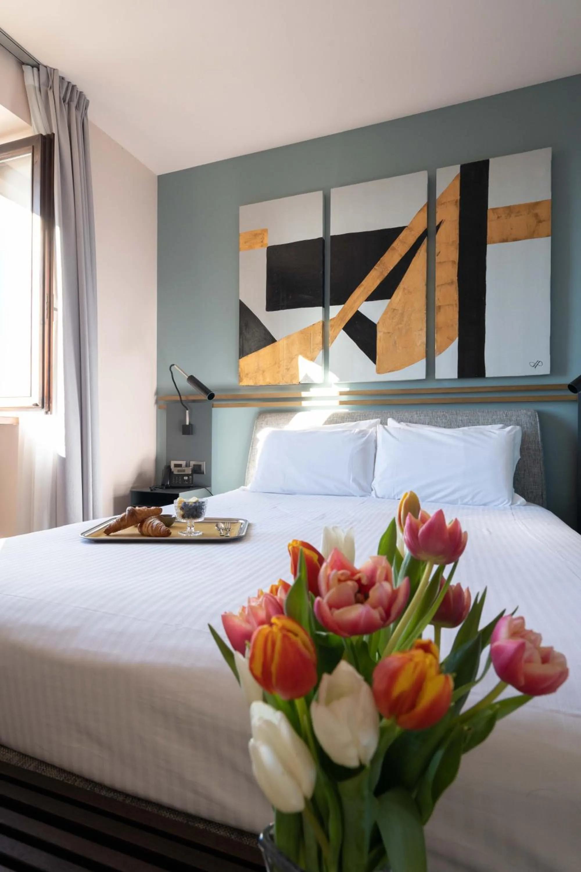 Bed in Le Funi Hotel