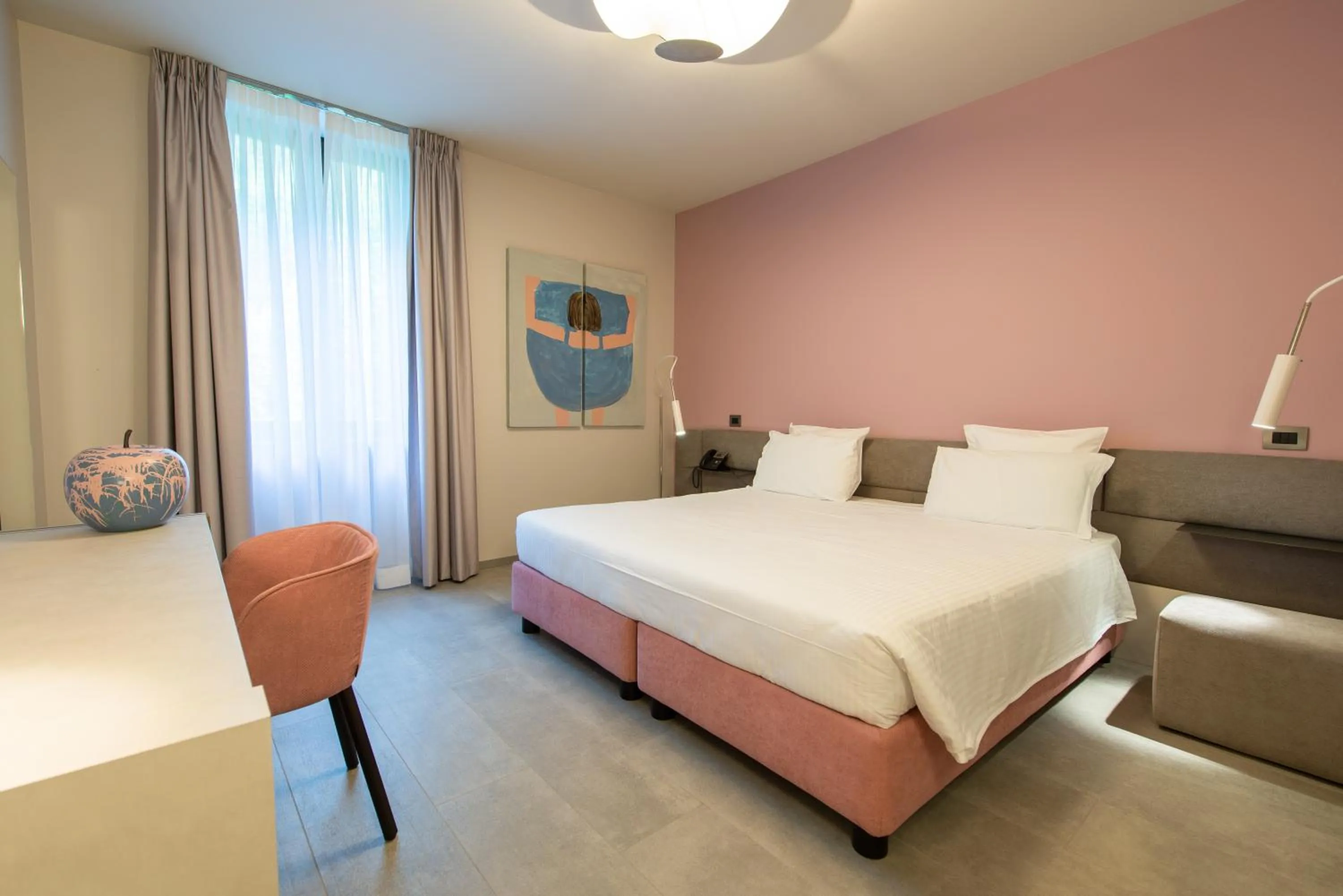 Bed in Le Funi Hotel