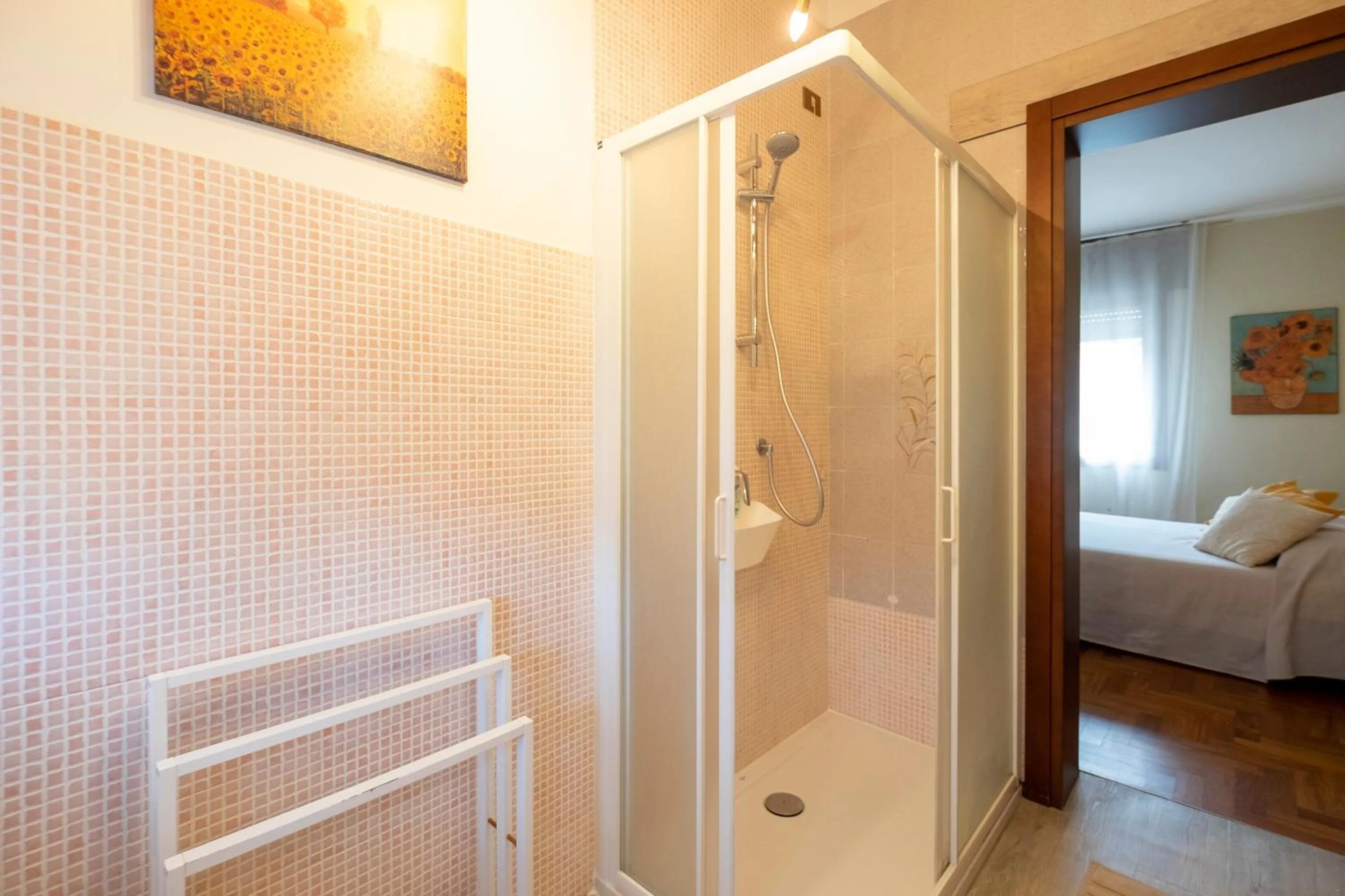 Shower, Bed in Berici Bed and Breakfast