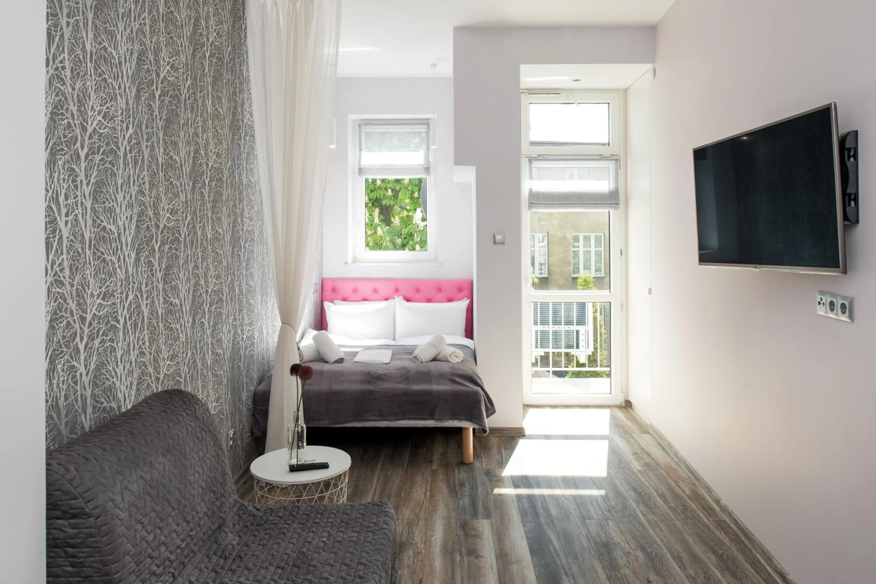 Bed in Leo Apartments Old Town