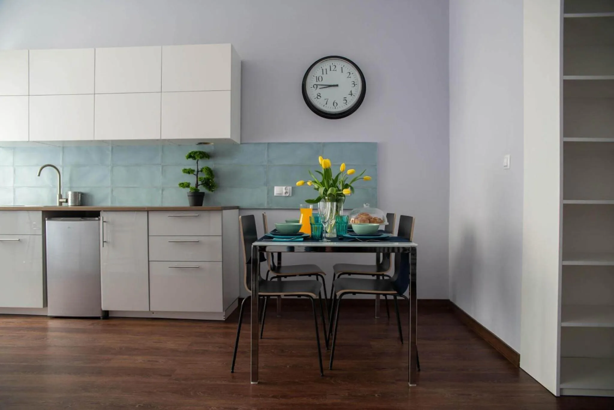 Dining area in Leo Apartments Old Town