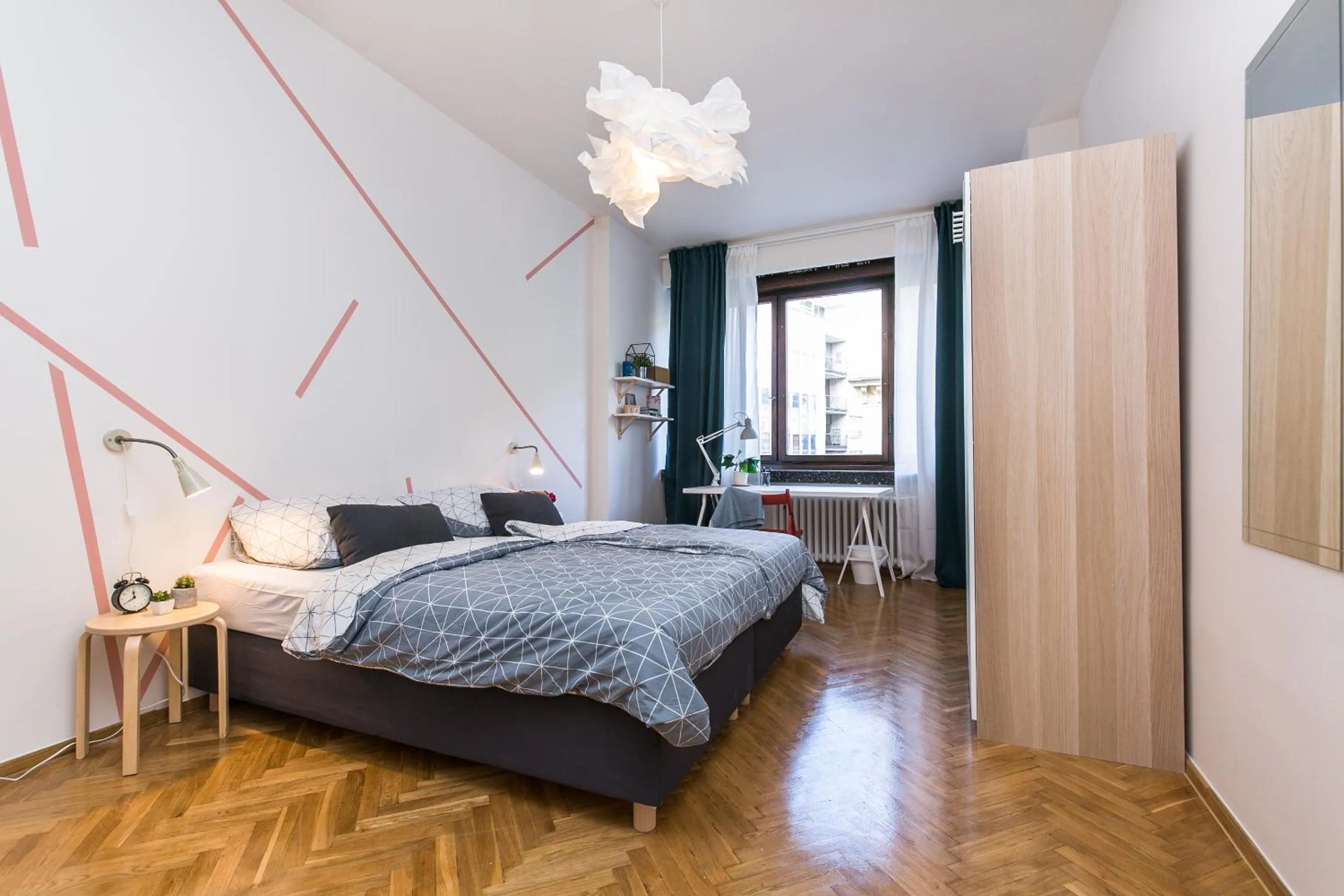 Bed in Apartments Stepanska 36