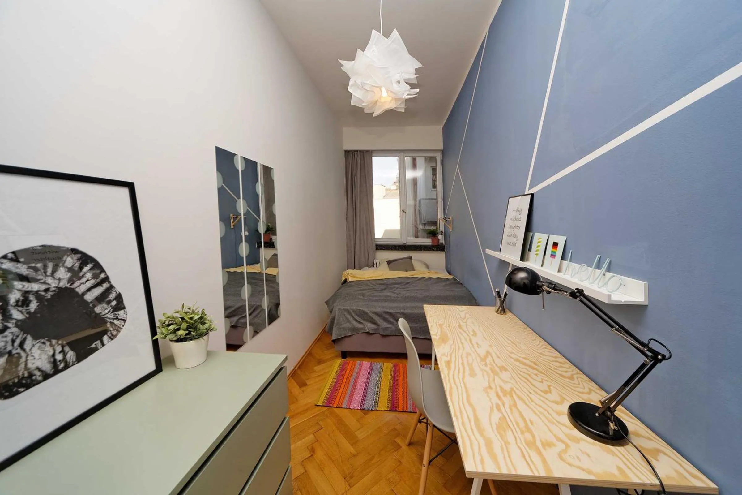 Bedroom in Apartments Stepanska 36
