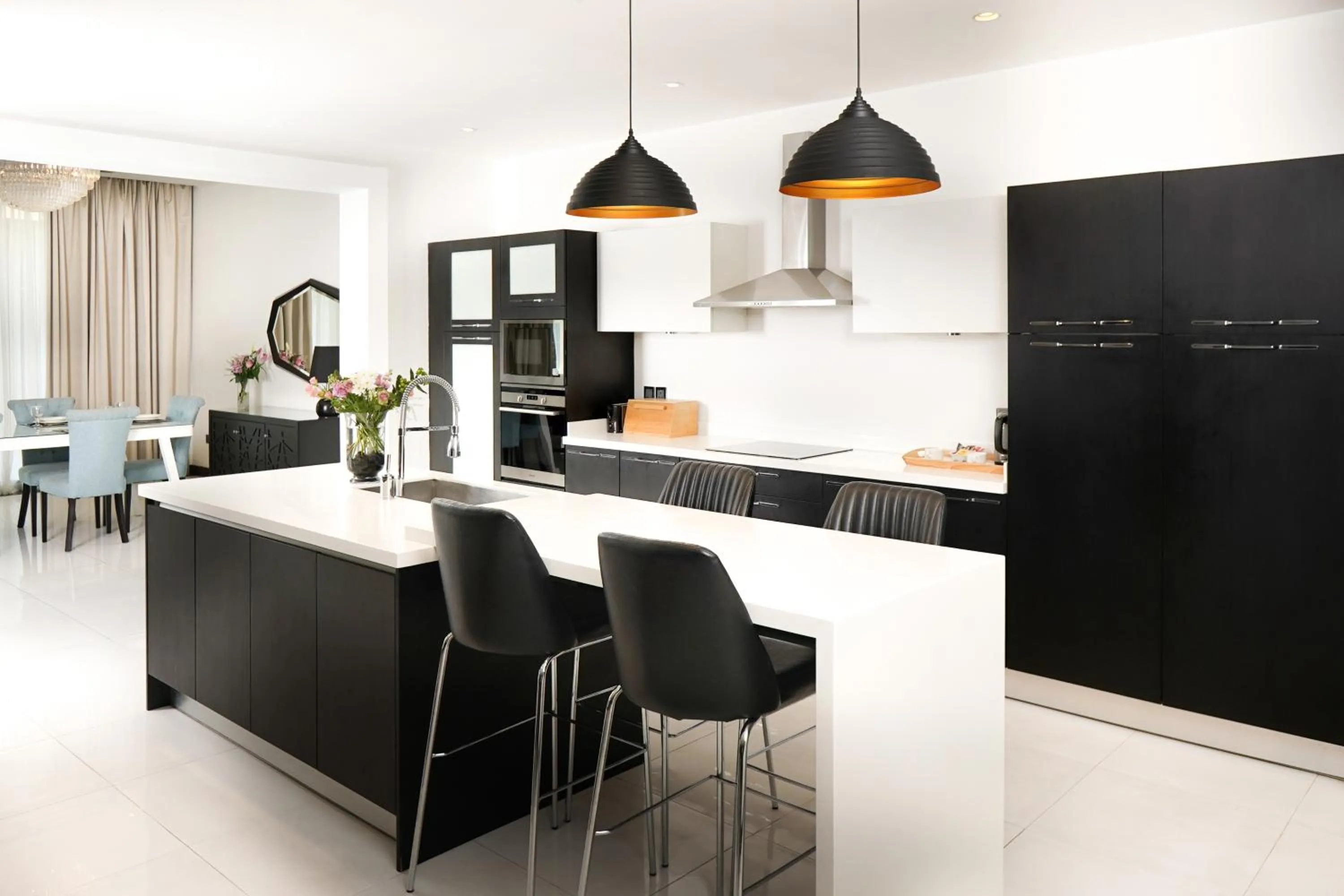 Kitchen or kitchenette in Nordic Resort