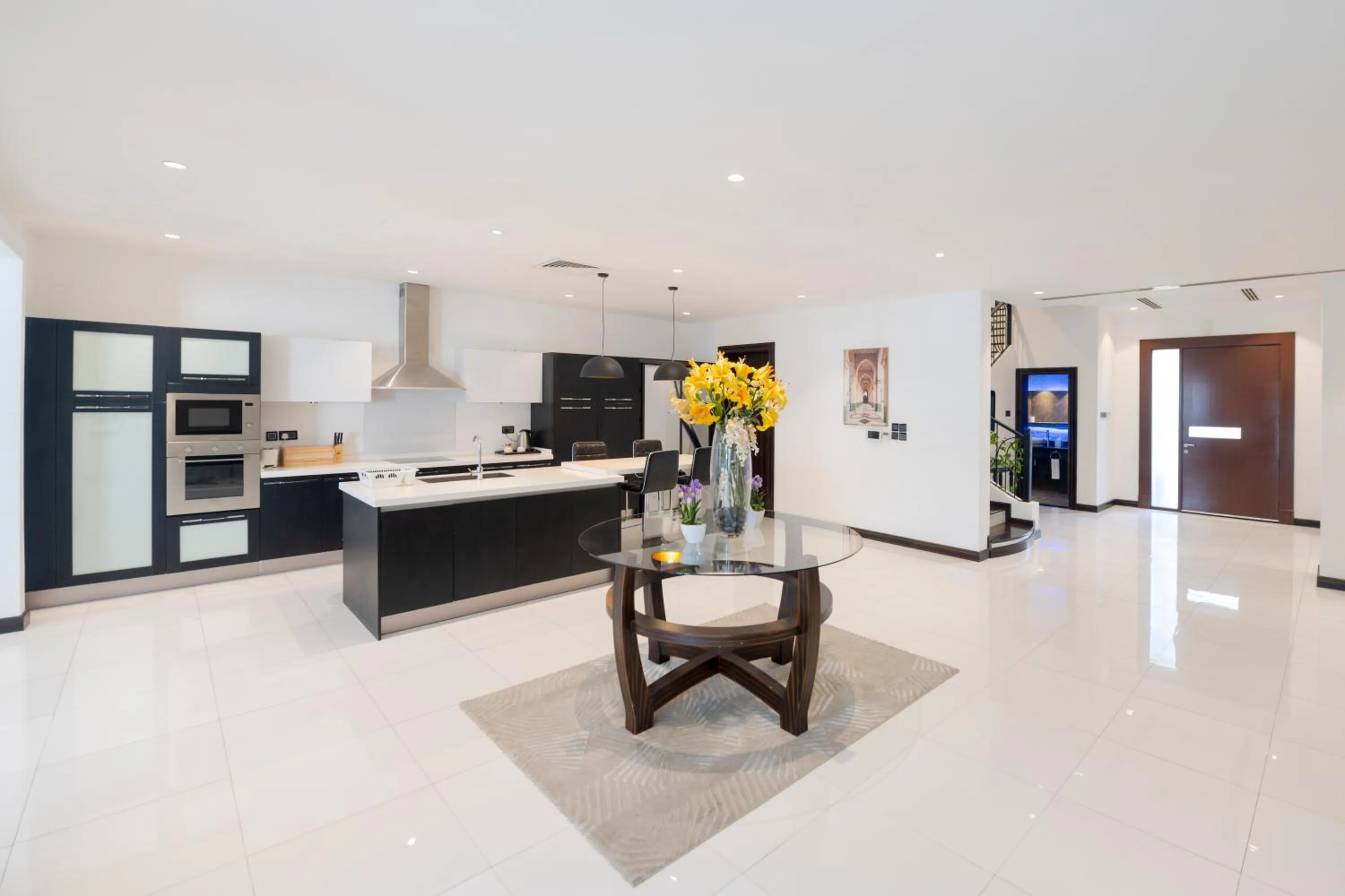 Kitchen or kitchenette in Nordic Resort