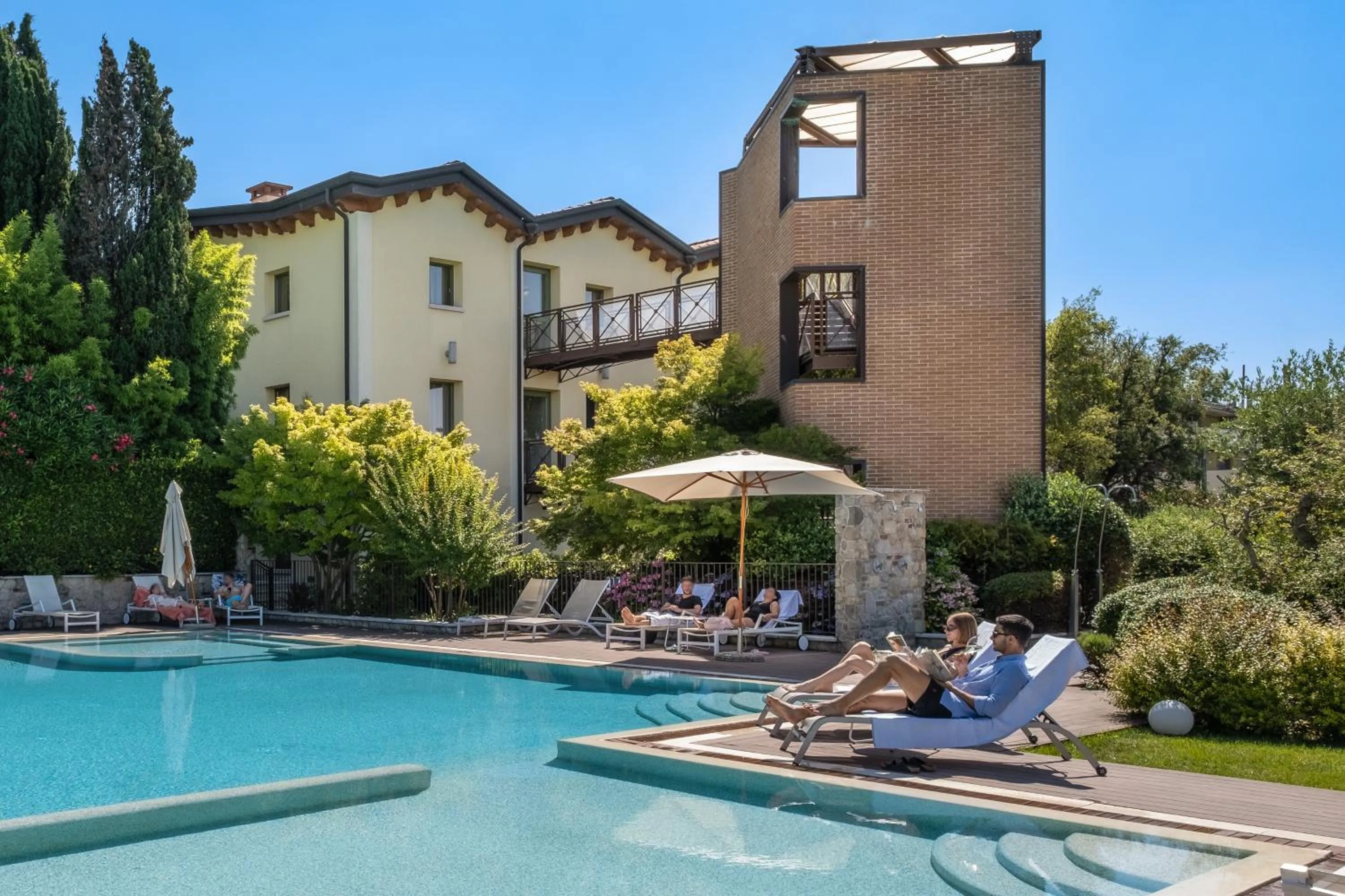 Pool view in The Ziba Hotel & Spa