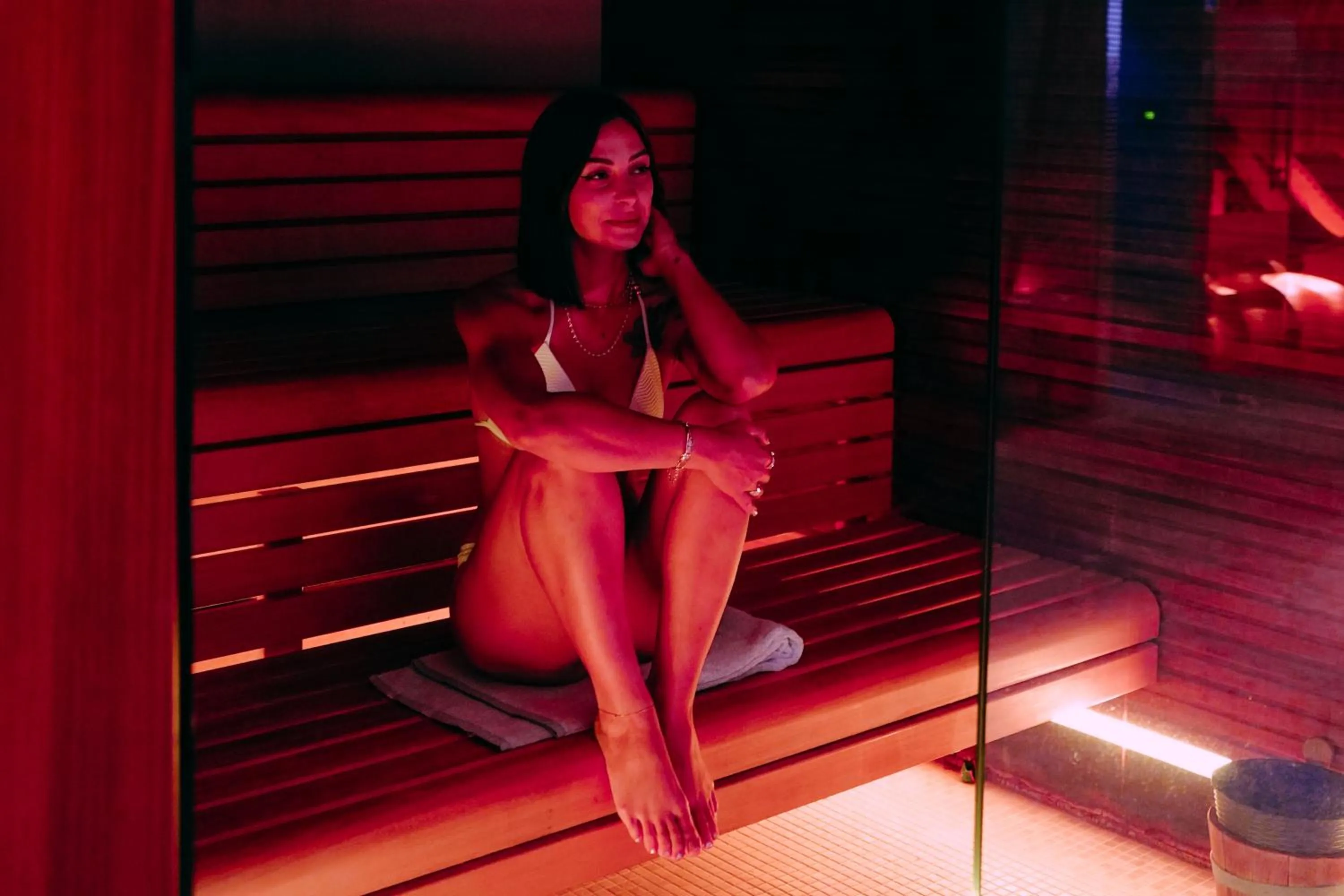 Sauna in The Ziba Hotel & Spa