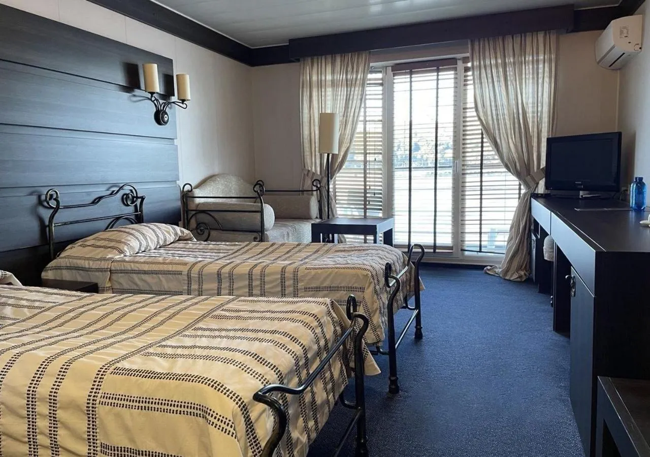 Bed in Bakkara Hotel