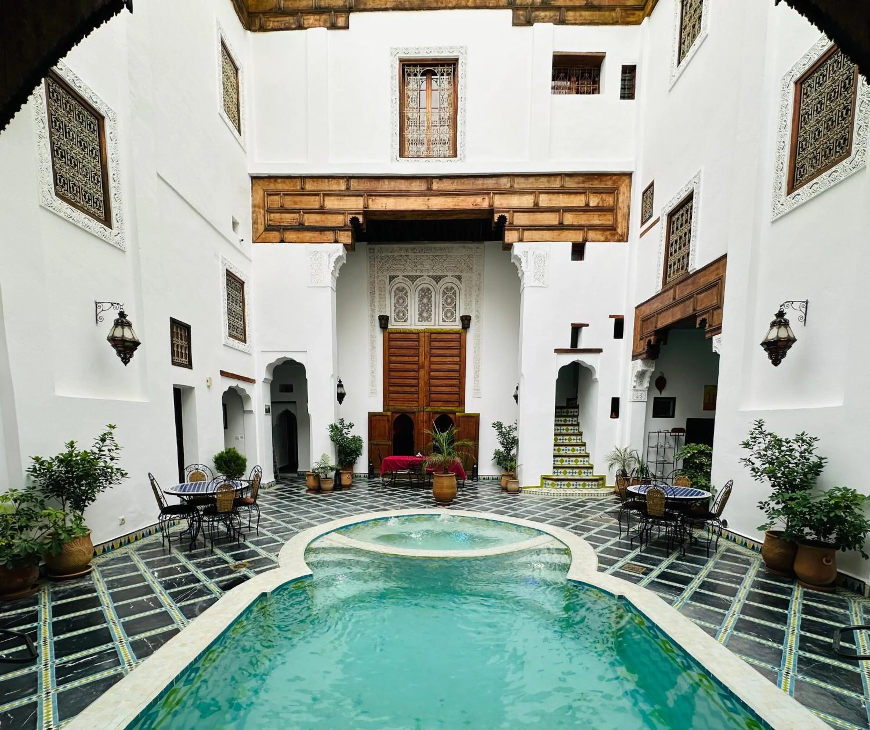 Patio in Riad Zitouna