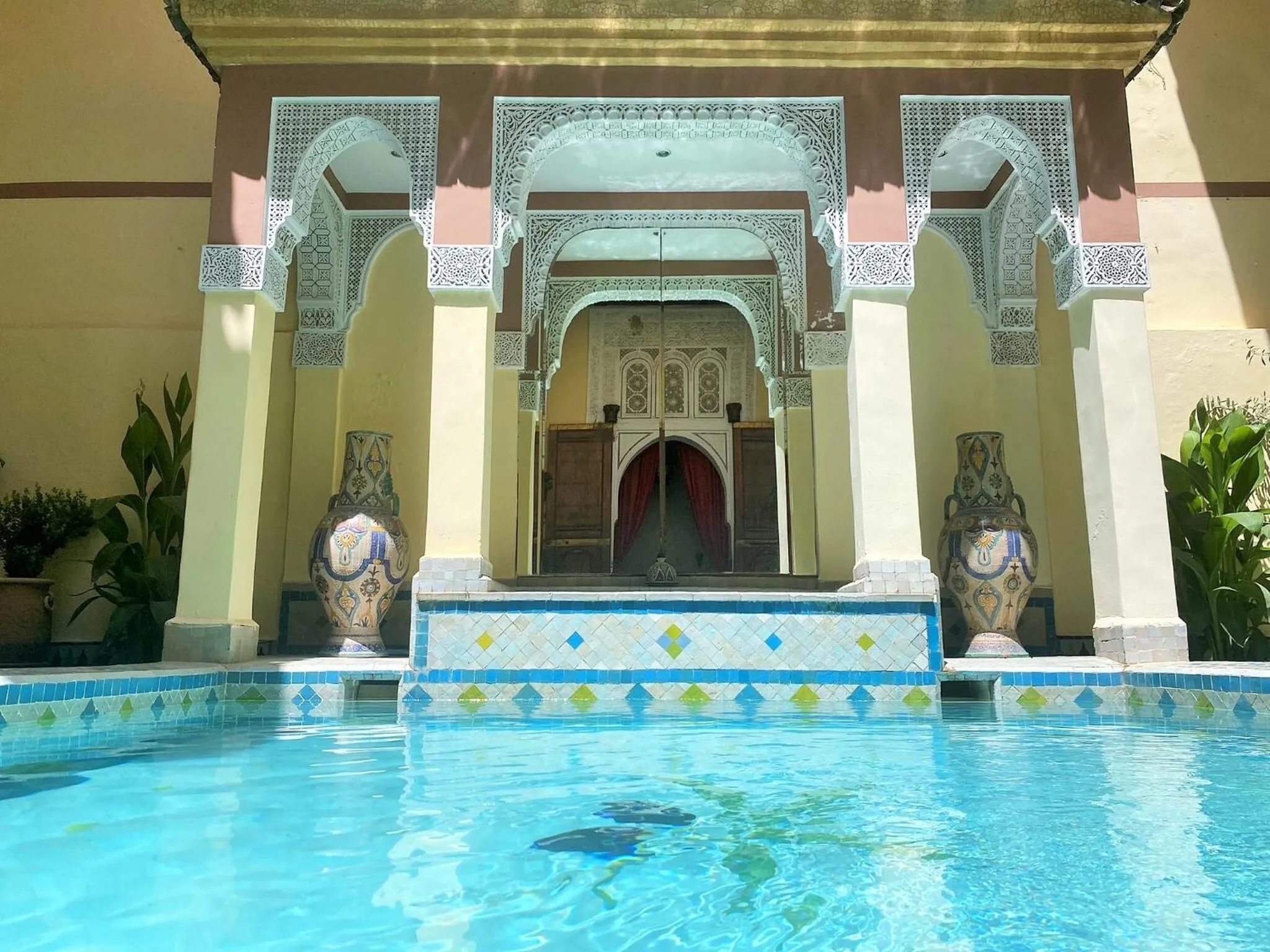 Swimming pool in Riad Zitouna