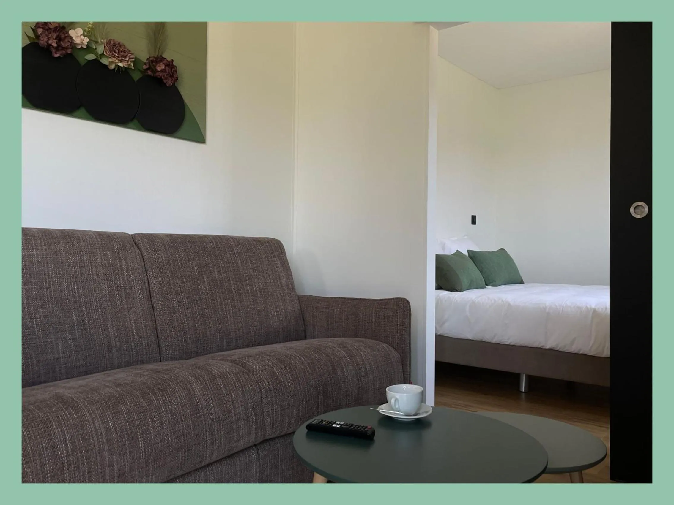 Bed in Hotel Ecluse 34