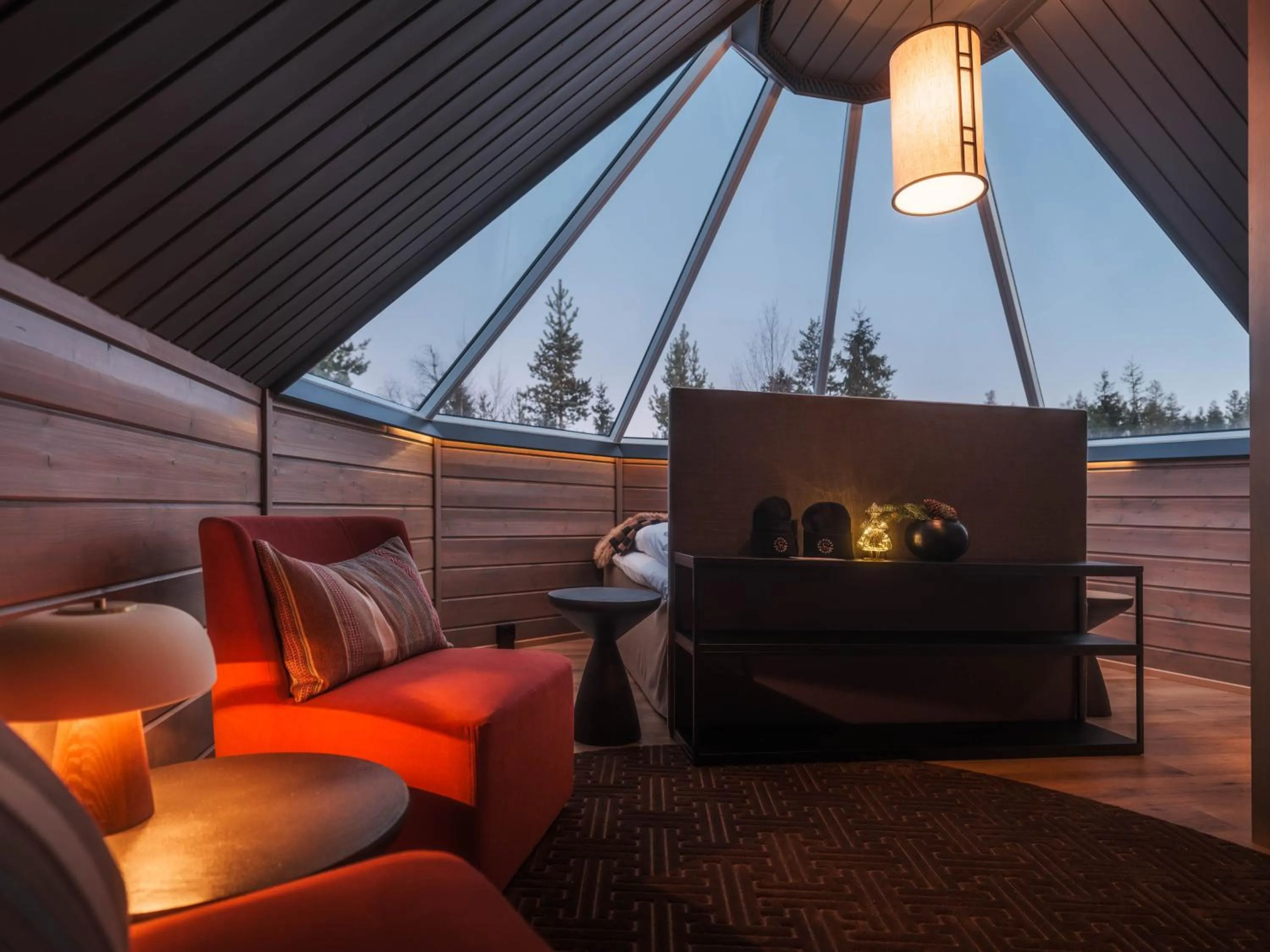 Living room in Reindeer Manor Levi