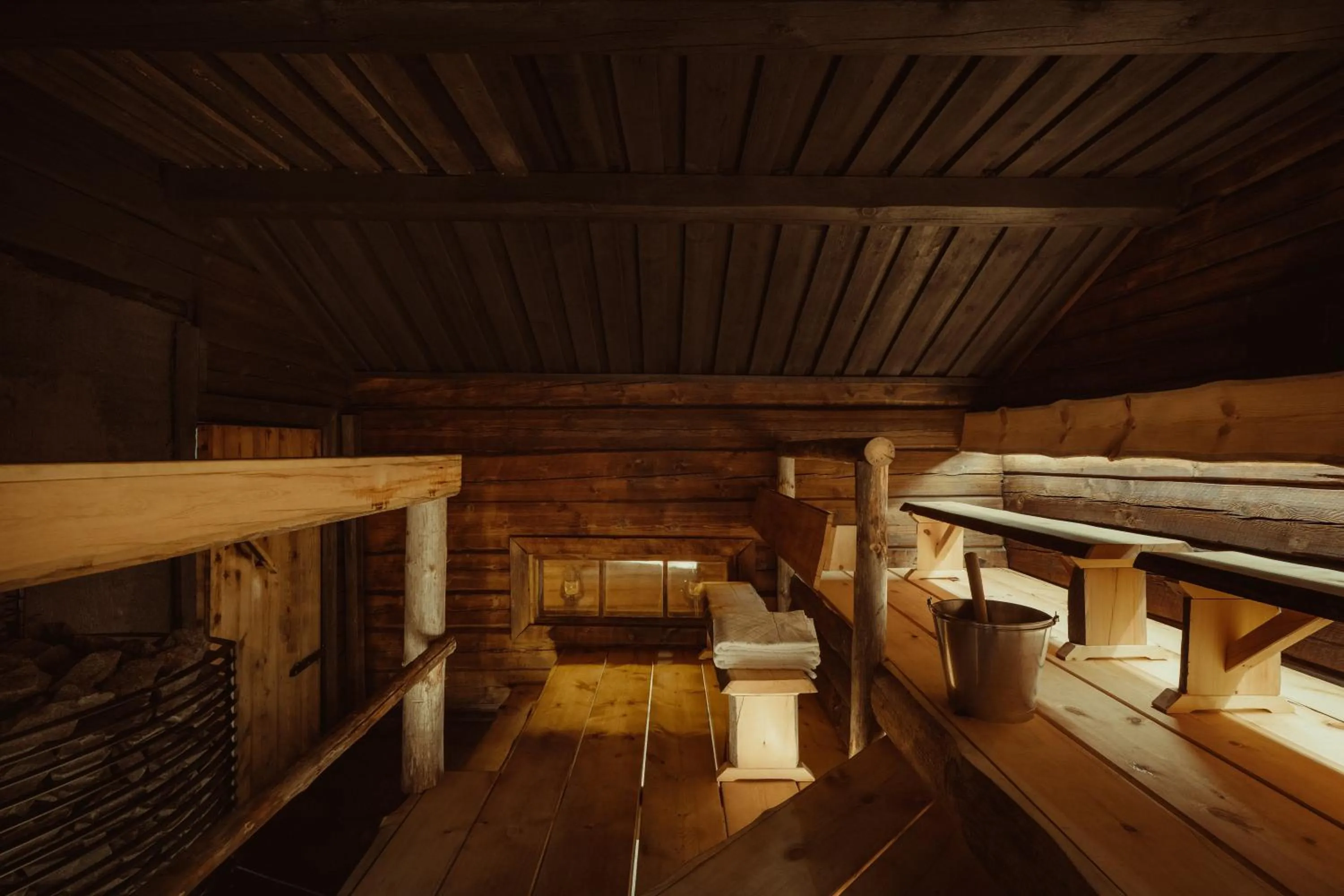 Sauna in Reindeer Manor Levi
