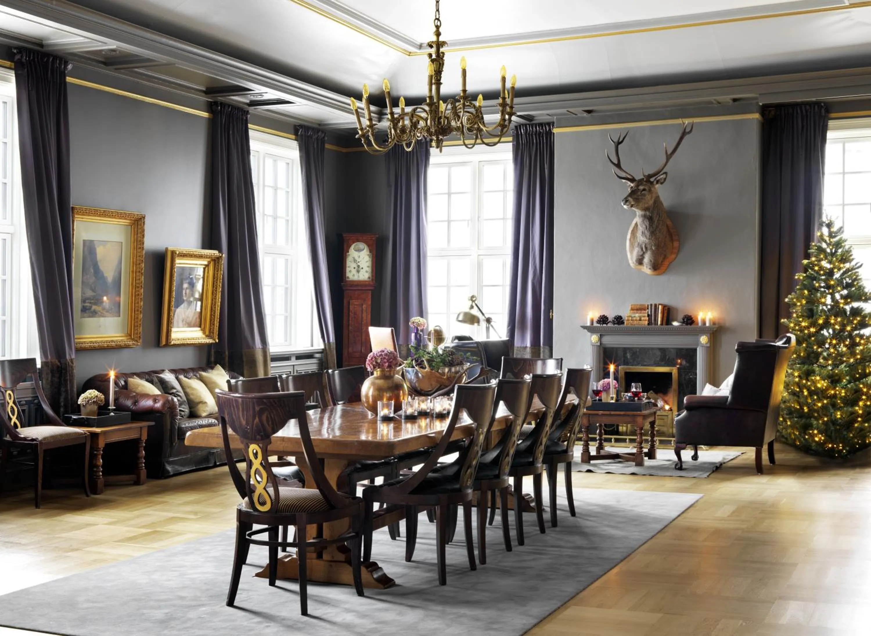 Library in Dr. Holms Hotel