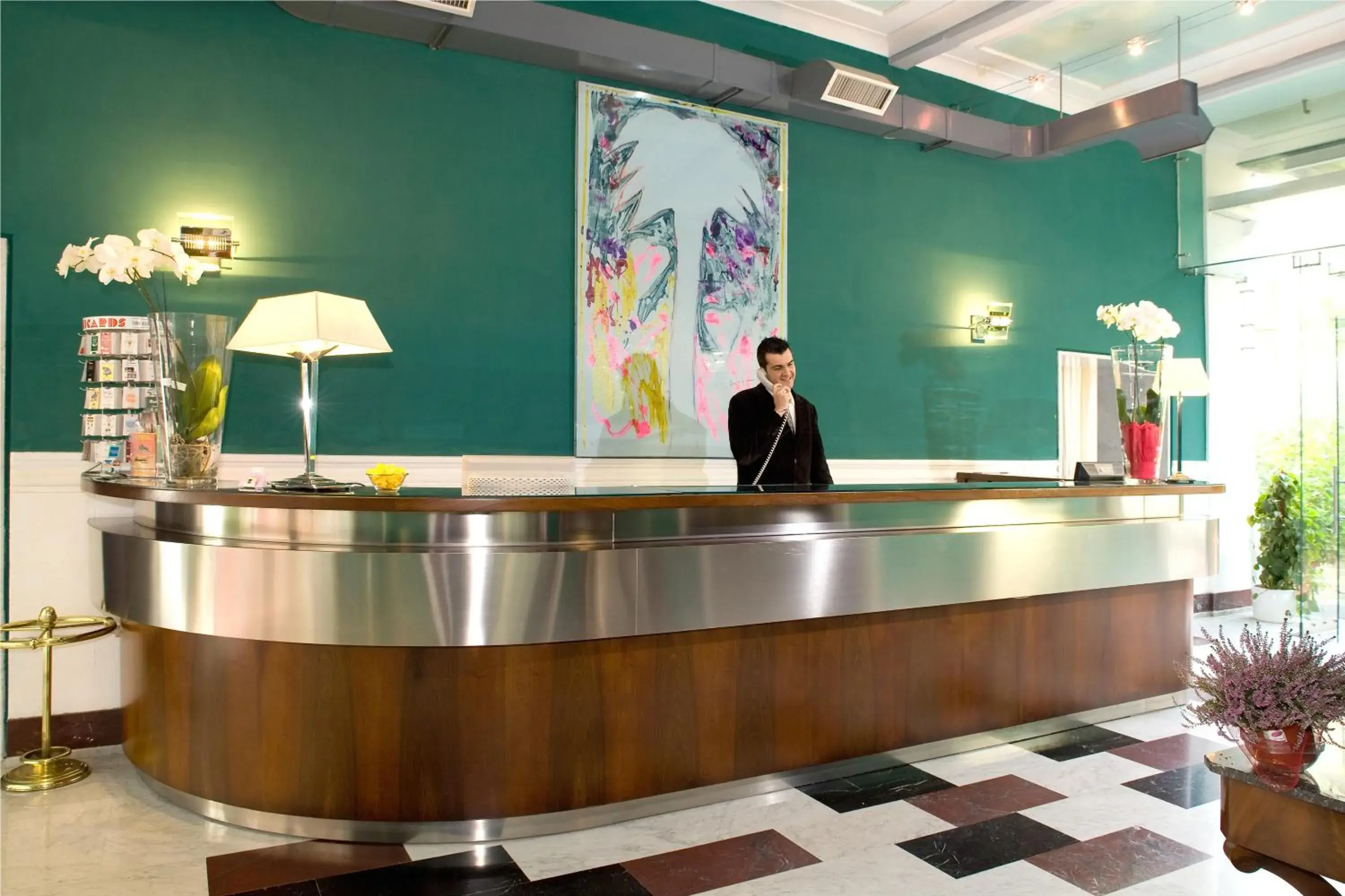 Lobby or reception in Ateneo Garden Palace Lobby or reception in Ateneo Garden Palace