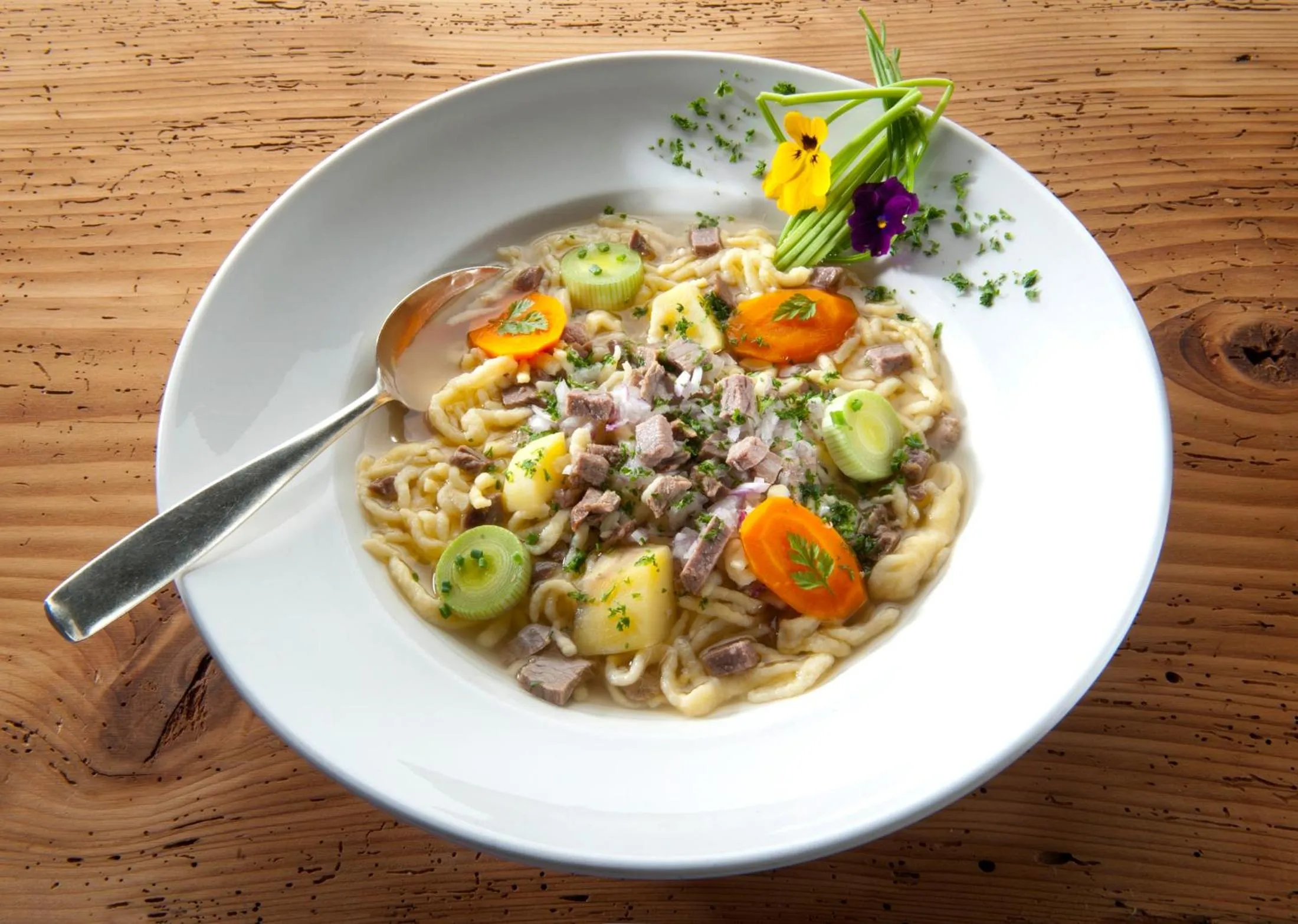Food close-up in Gasthaus Adler Fohrenbühl