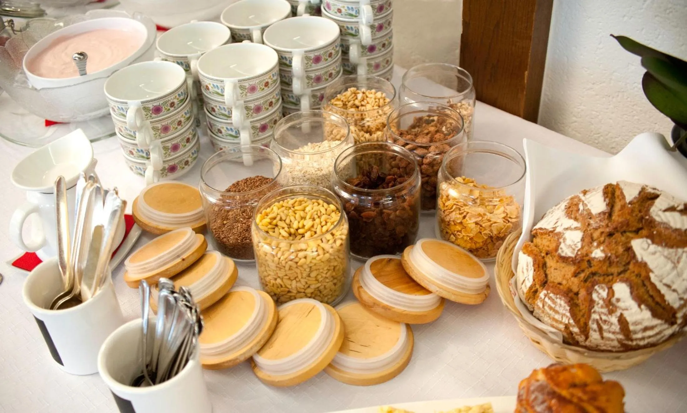 Buffet breakfast in Gasthaus Adler Fohrenbühl