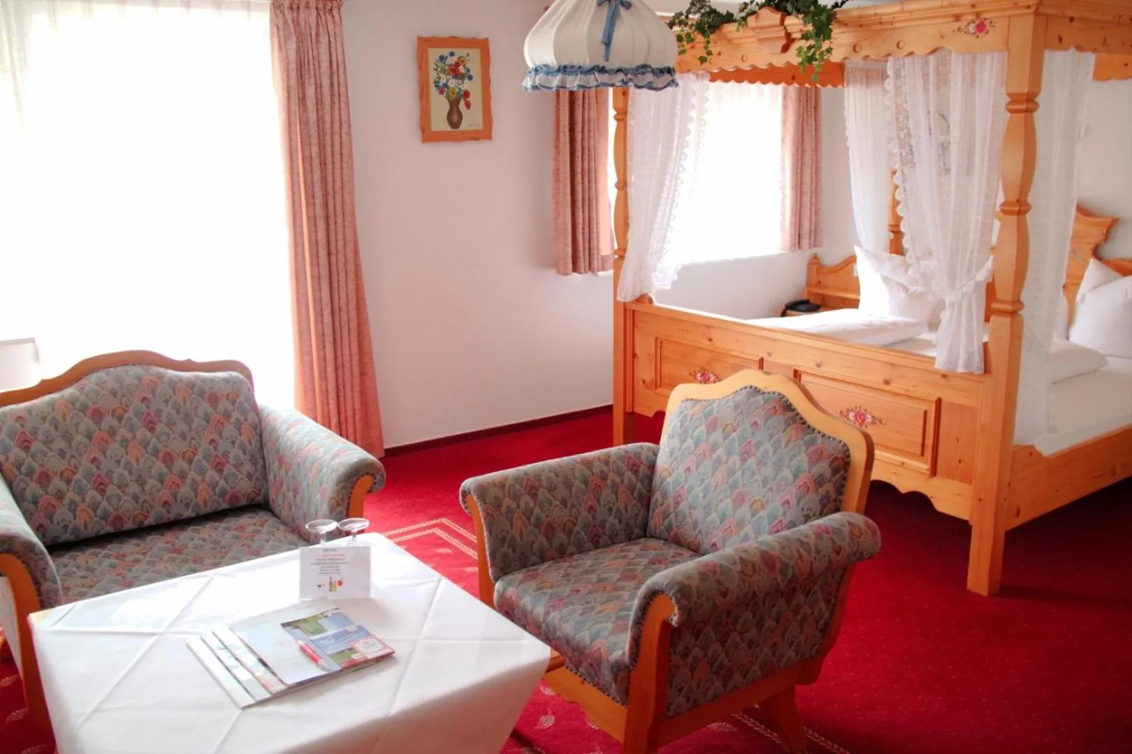 Bed in Gasthaus Adler Fohrenbühl