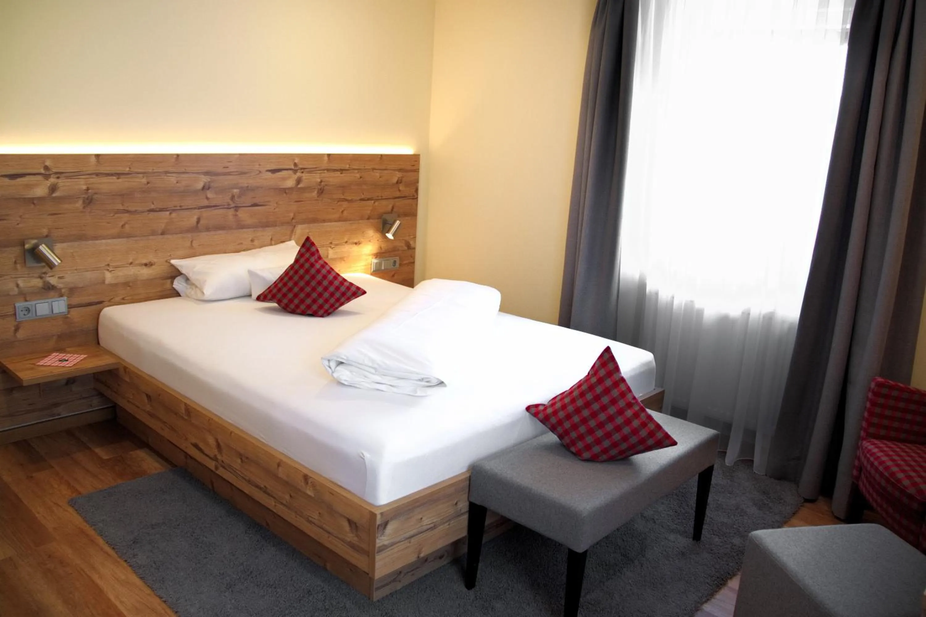 Bed in Gasthaus Adler Fohrenbühl