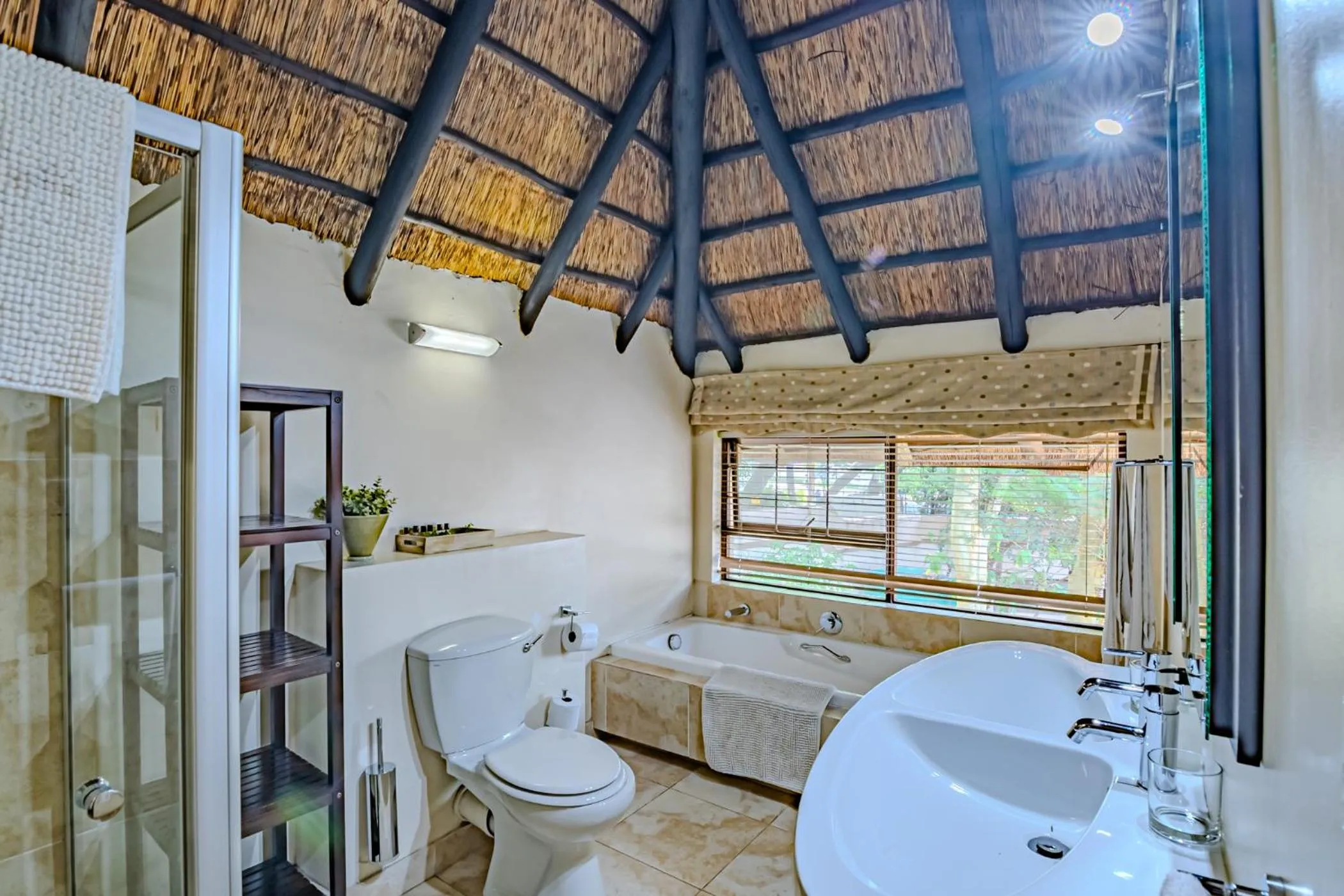 Toilet in Lourie Lodge