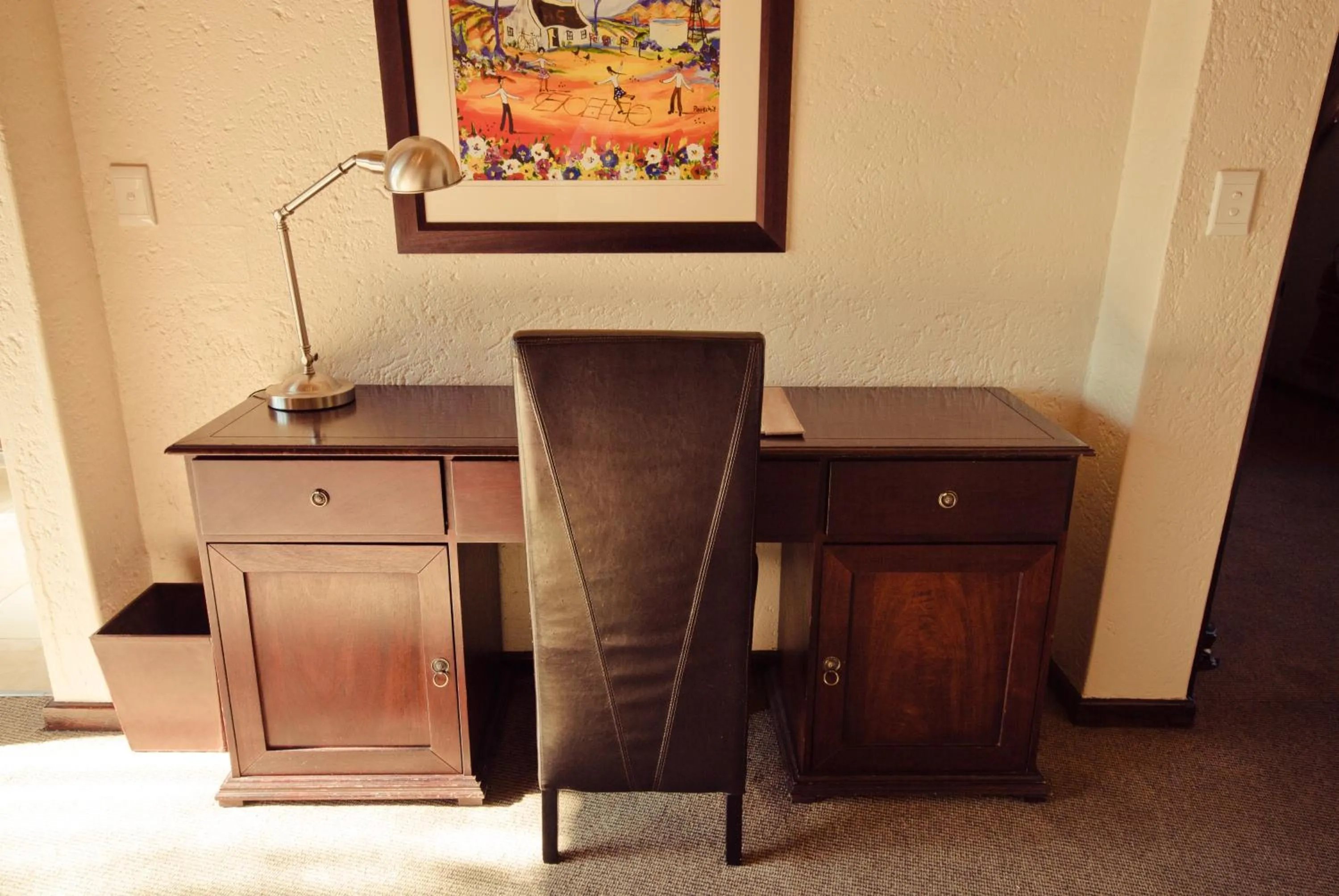 Decorative detail in Lourie Lodge