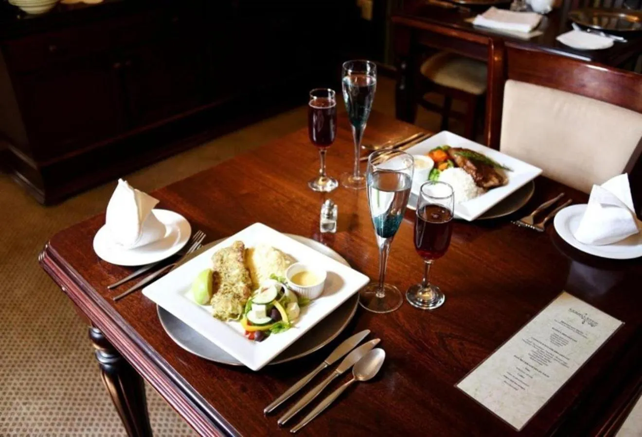 Food and drinks in Lourie Lodge