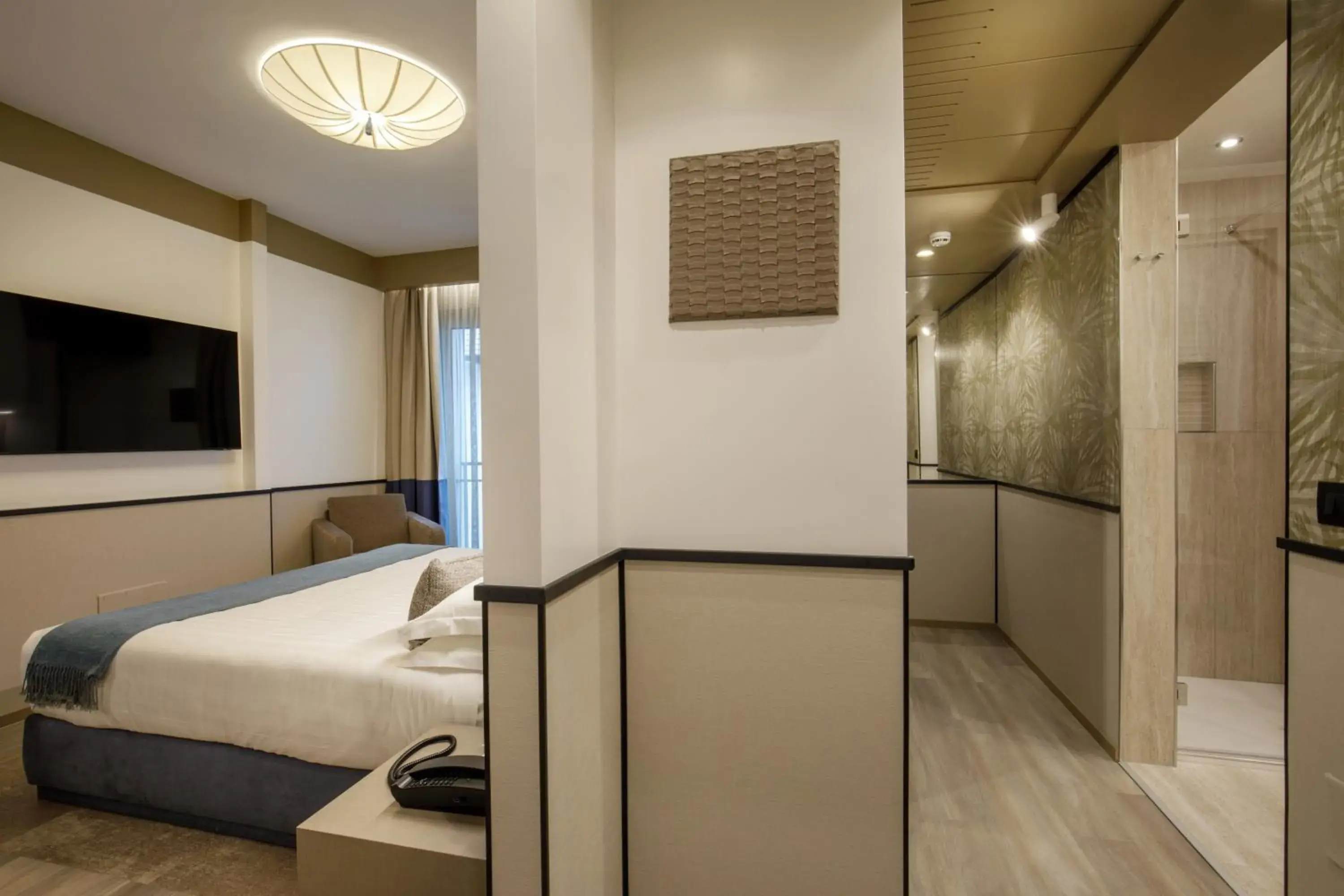 Bedroom, Bed in Hotel Domidea Bedroom, Bed in Hotel Domidea