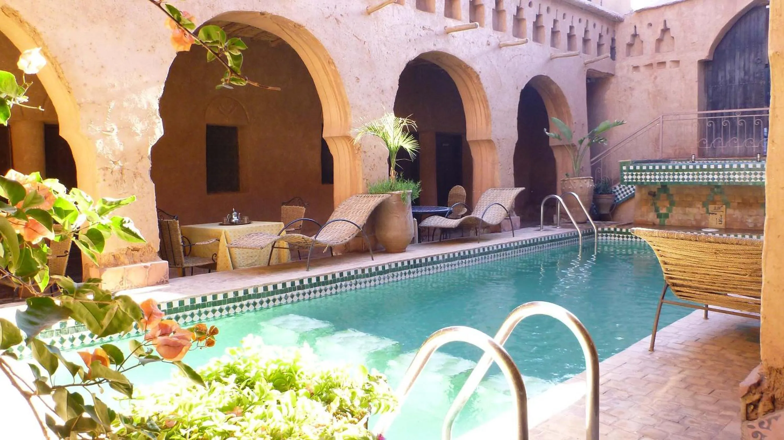 Swimming pool in Riad Maktoub