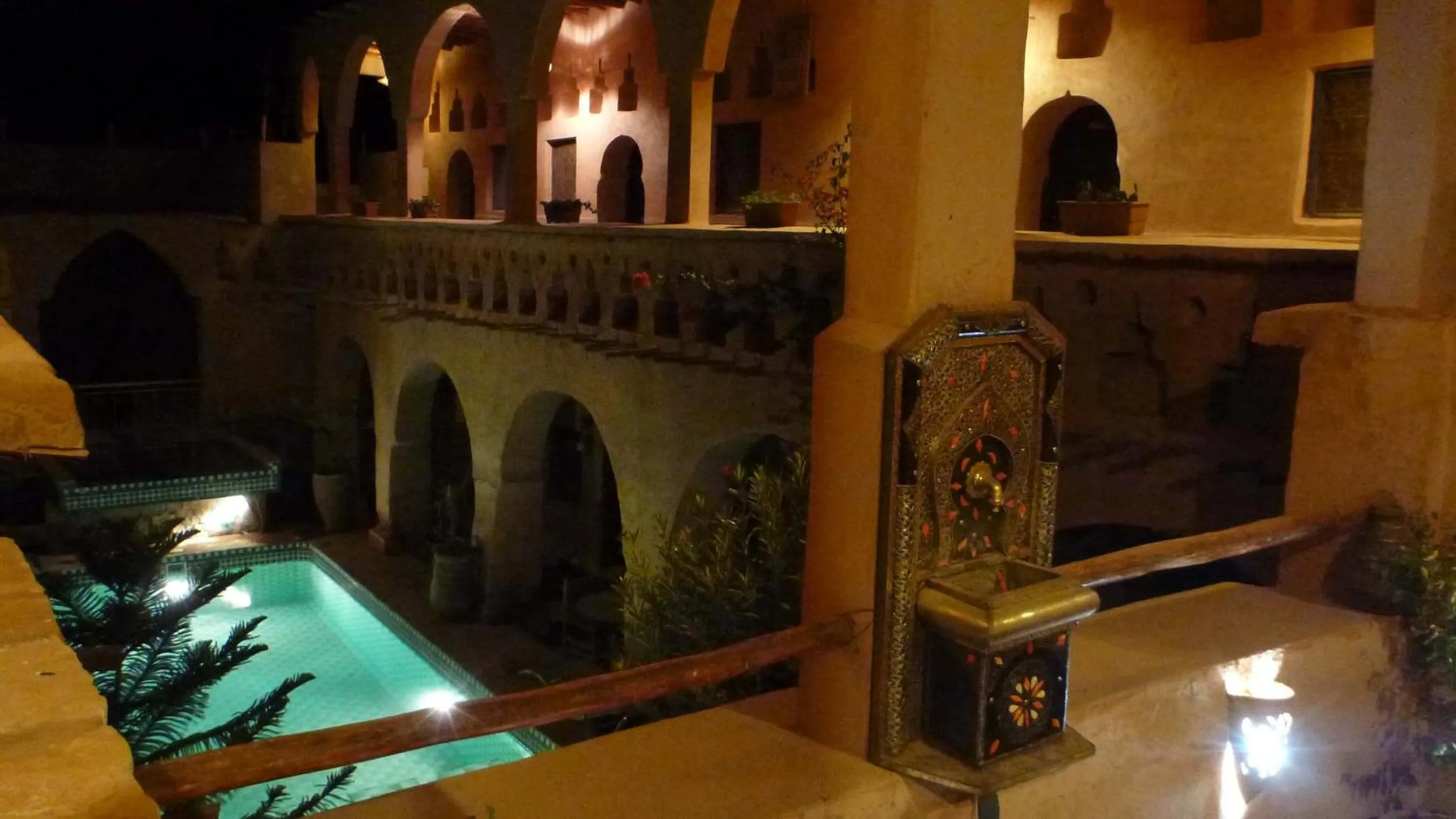 Decorative detail in Riad Maktoub