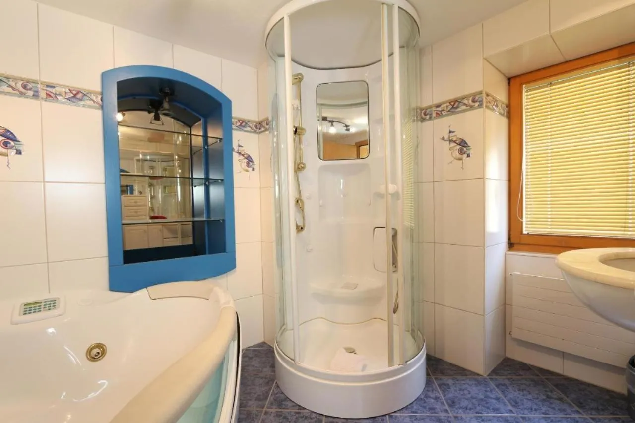 Shower in Hotel Alpina