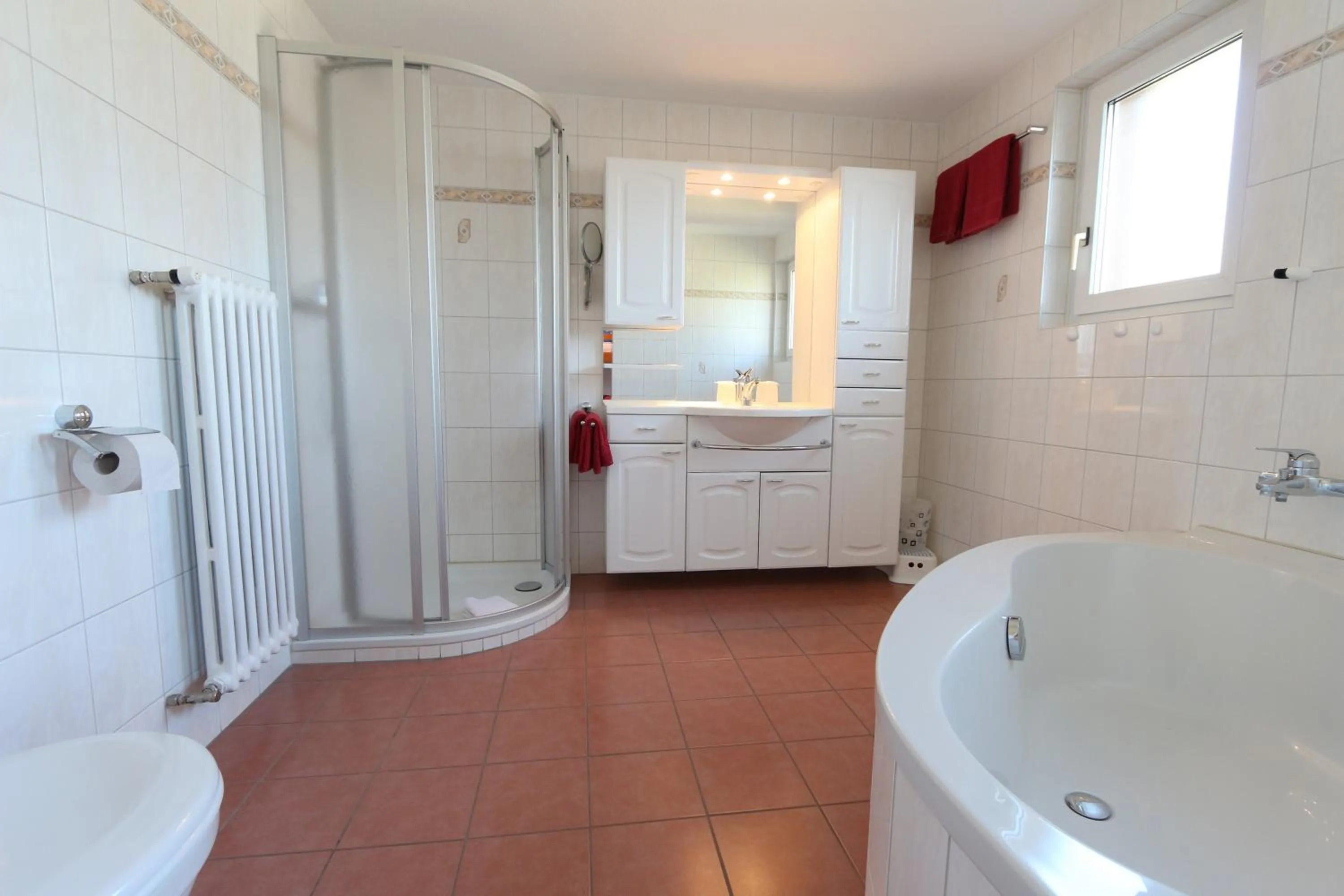 Bathroom in Hotel Alpina