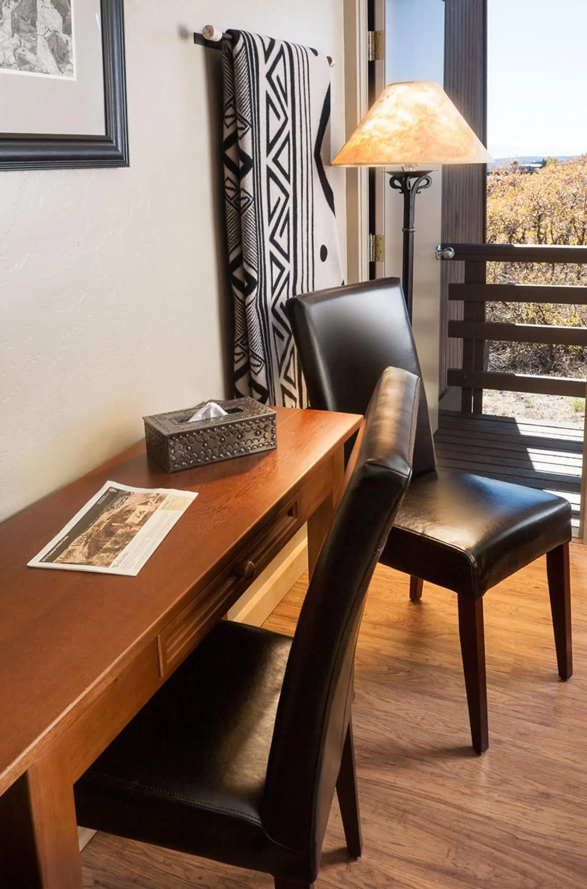 Seating area in Far View Lodge Seating area in Far View Lodge