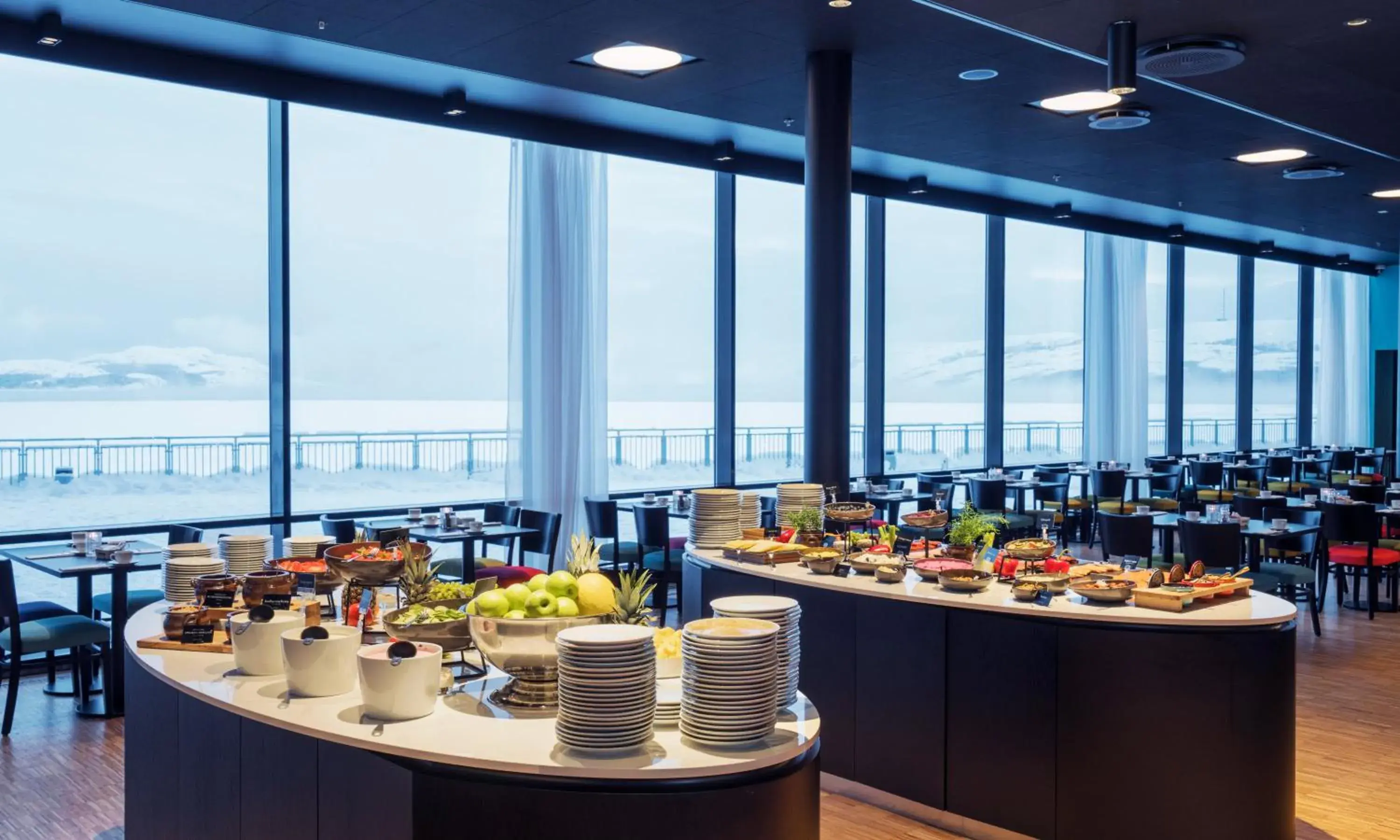 Buffet breakfast in Thon Hotel Kirkenes Buffet breakfast in Thon Hotel Kirkenes