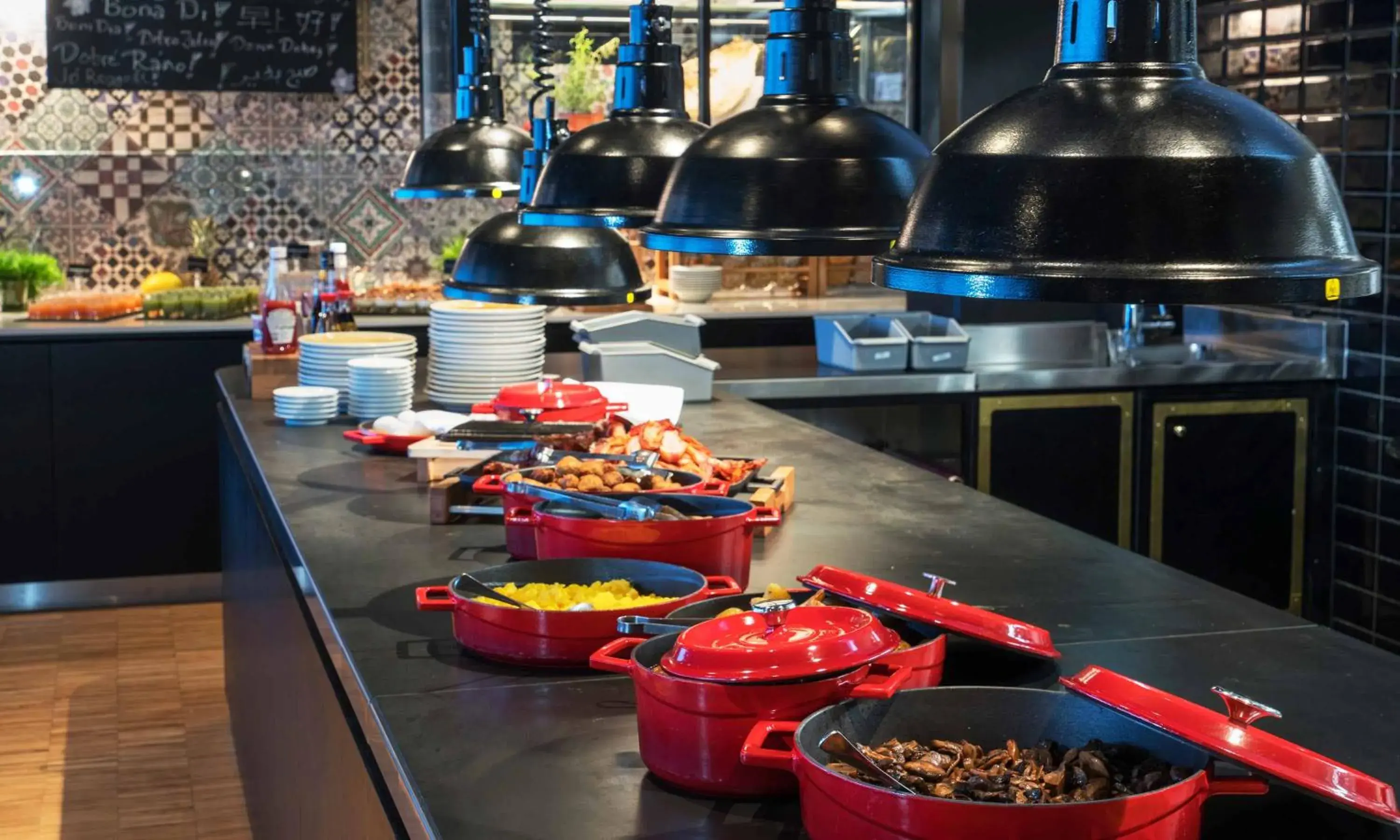 Buffet breakfast in Thon Hotel Kirkenes Buffet breakfast in Thon Hotel Kirkenes