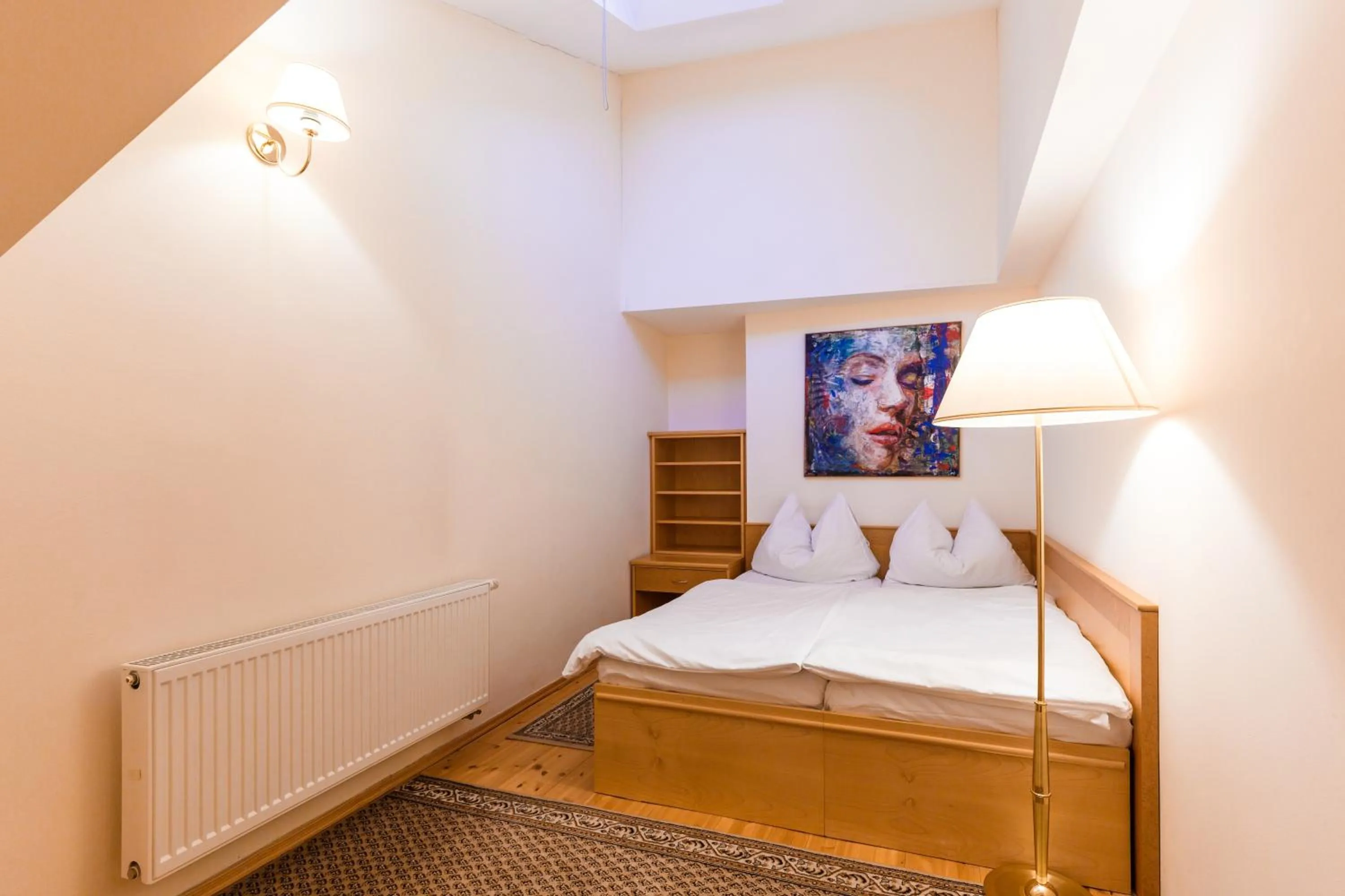 Photo of the whole room, Bed in Hotel Maltezský Kříž