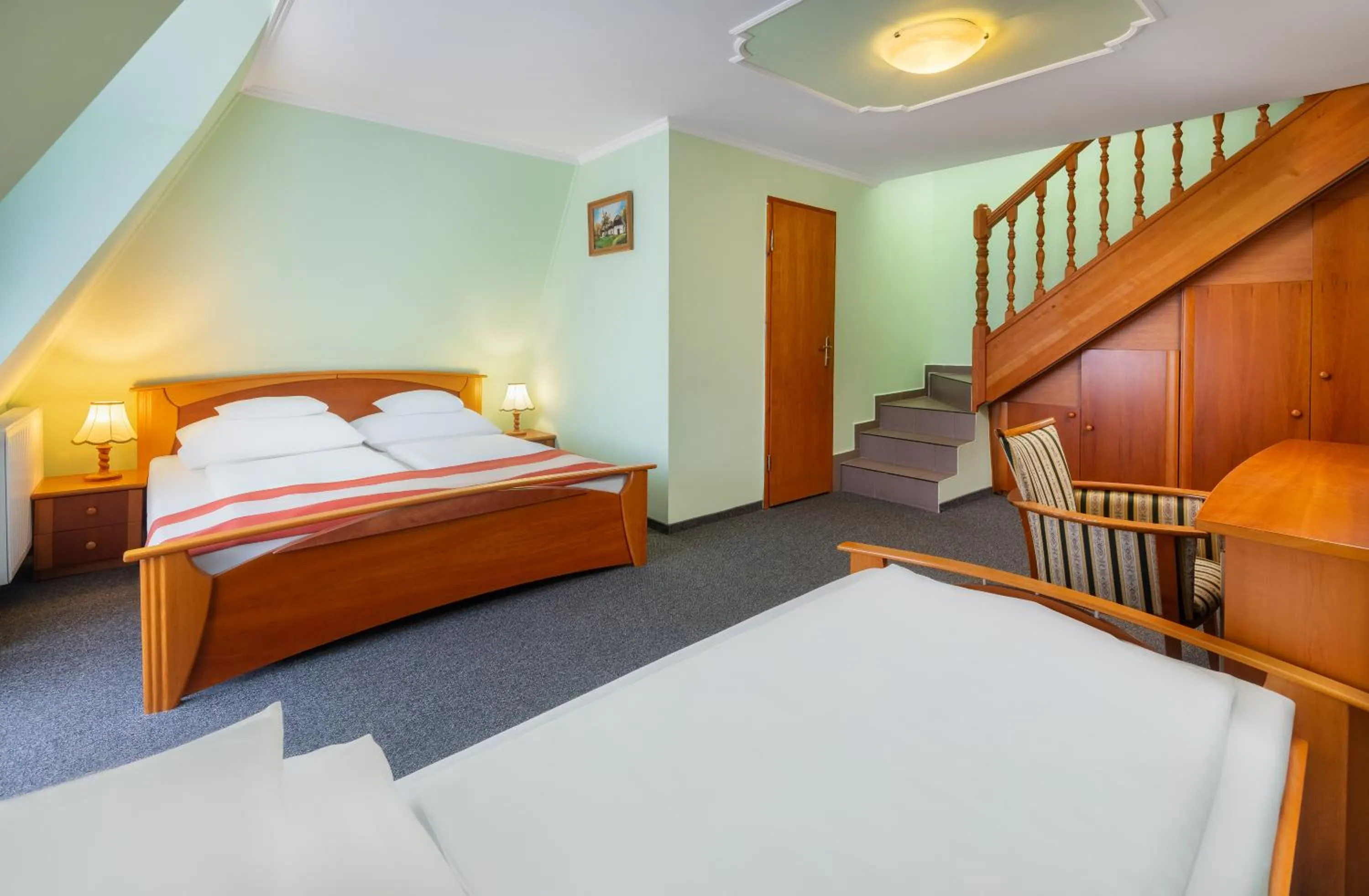 Bed in Gosztola Gyöngye-az erdő szállodája