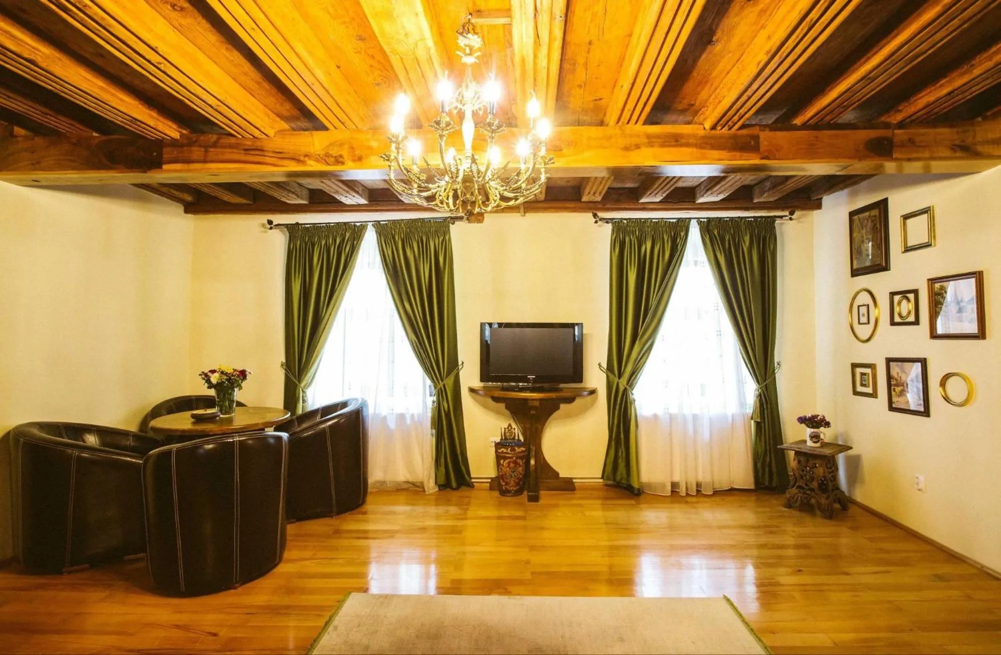 Living room in Casa Schobeln