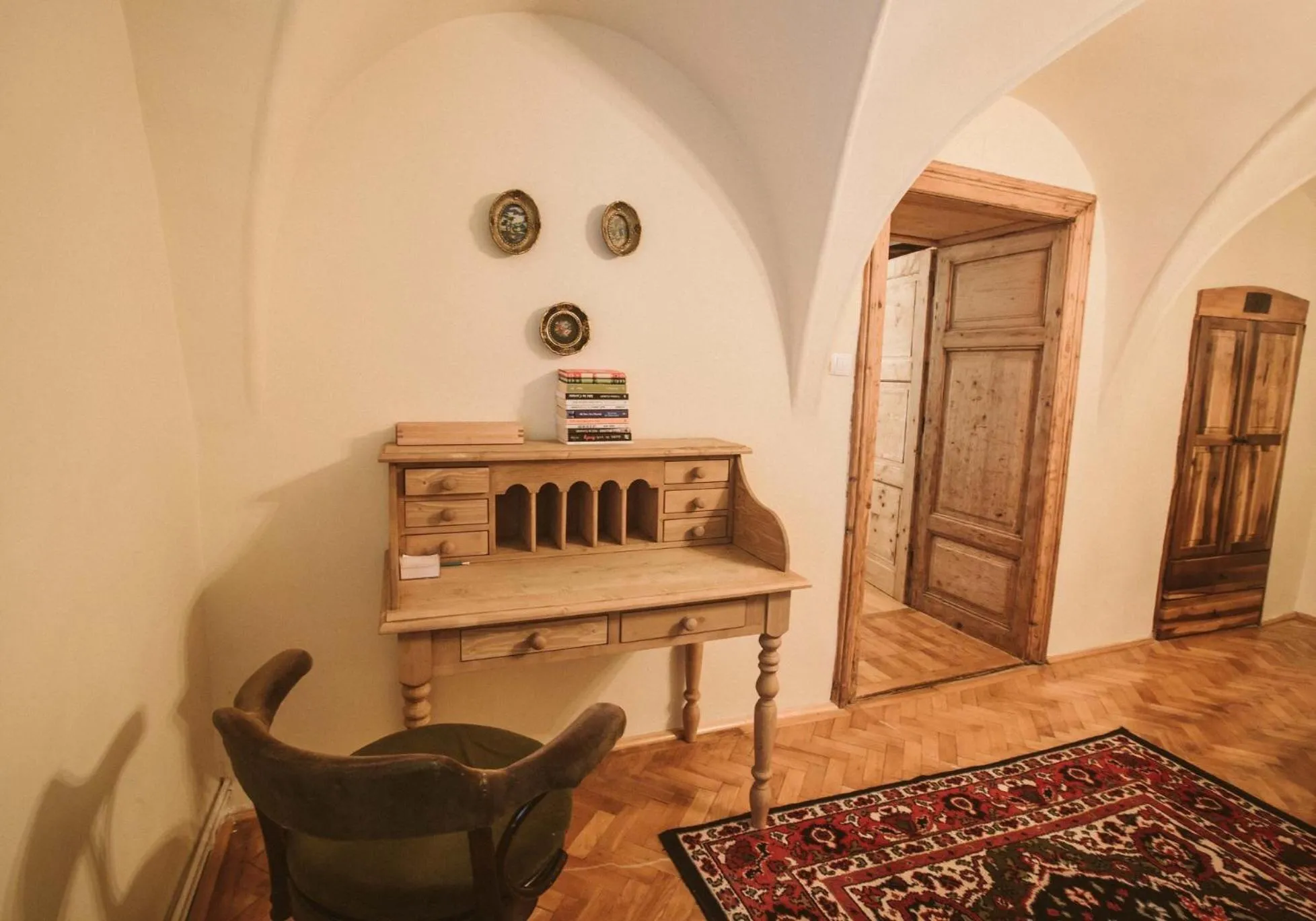 Seating area in Casa Schobeln