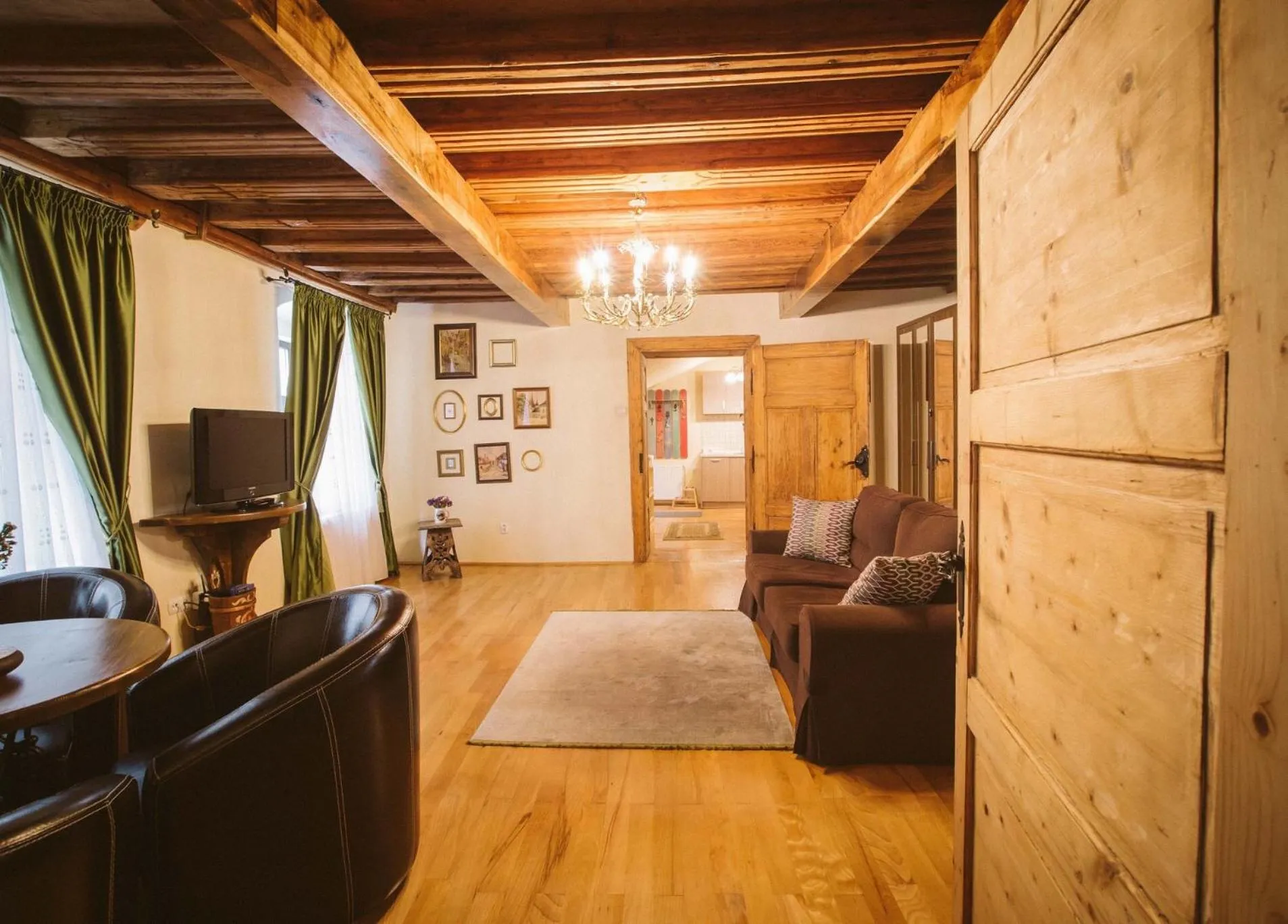 Living room in Casa Schobeln