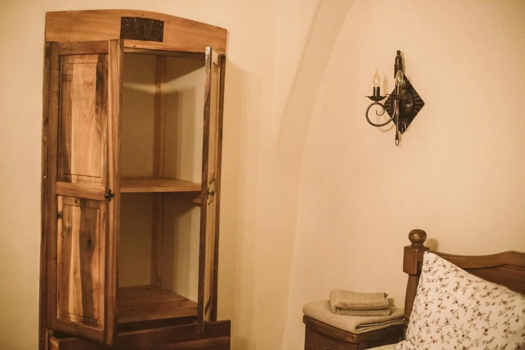 Bedroom, Bed in Casa Schobeln