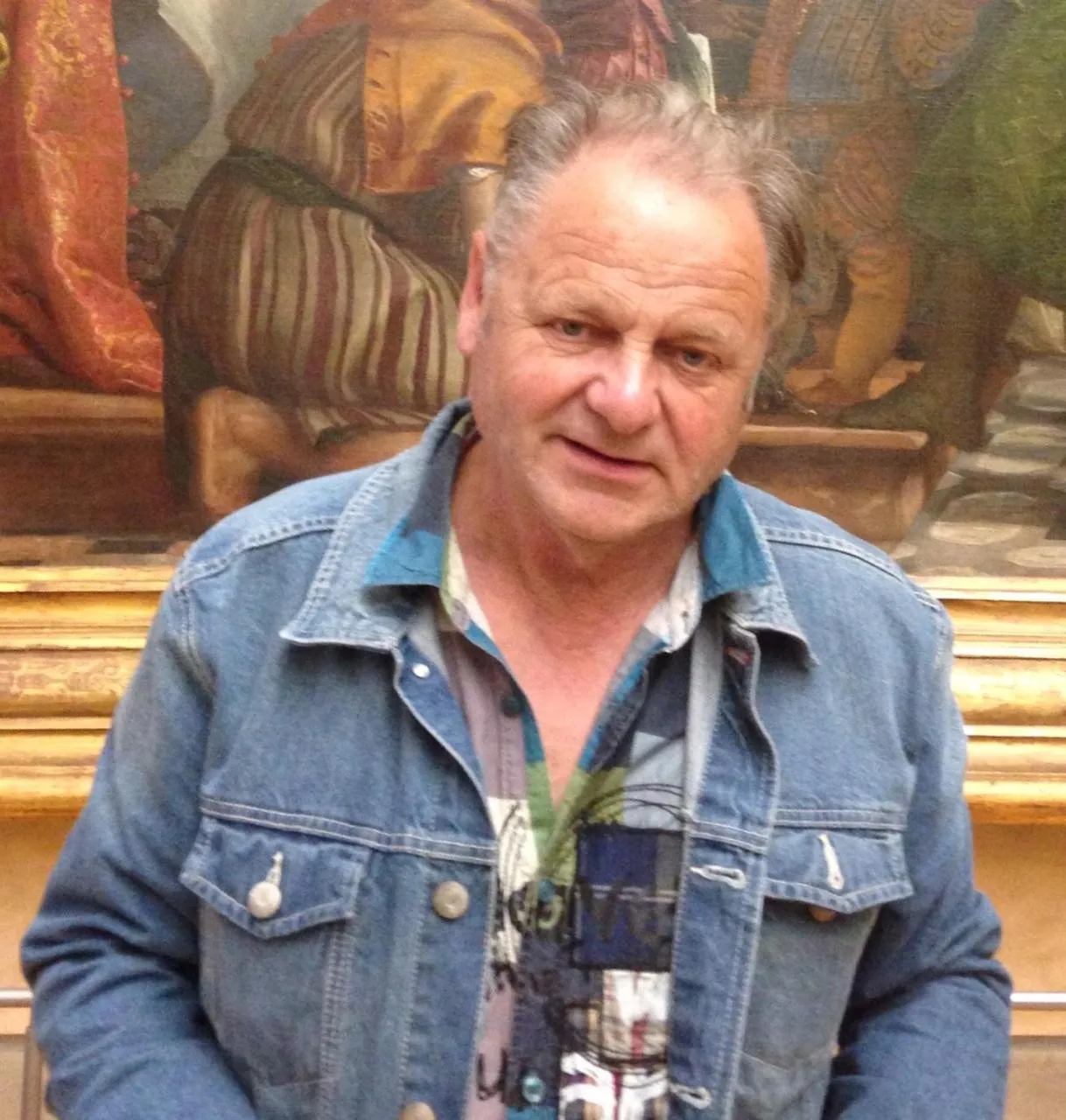 Staff in Yourte mongole