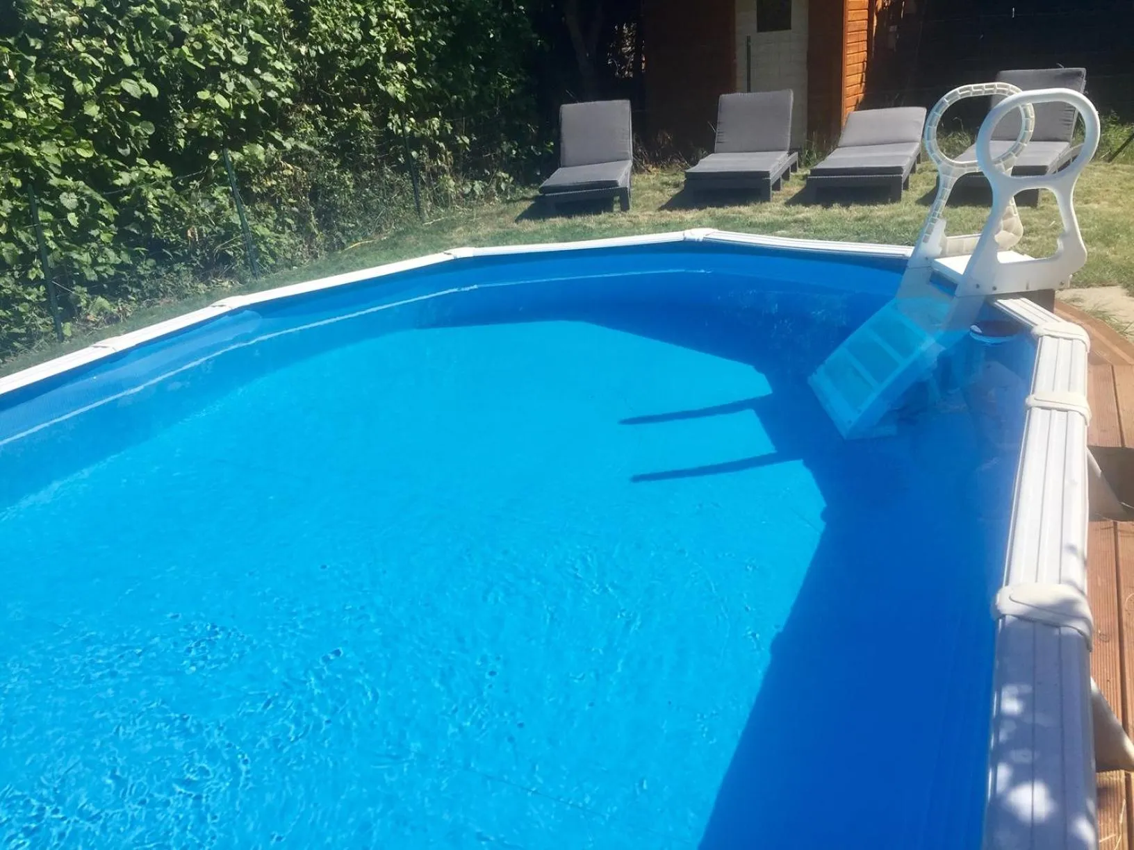 Pool view in Yourte mongole