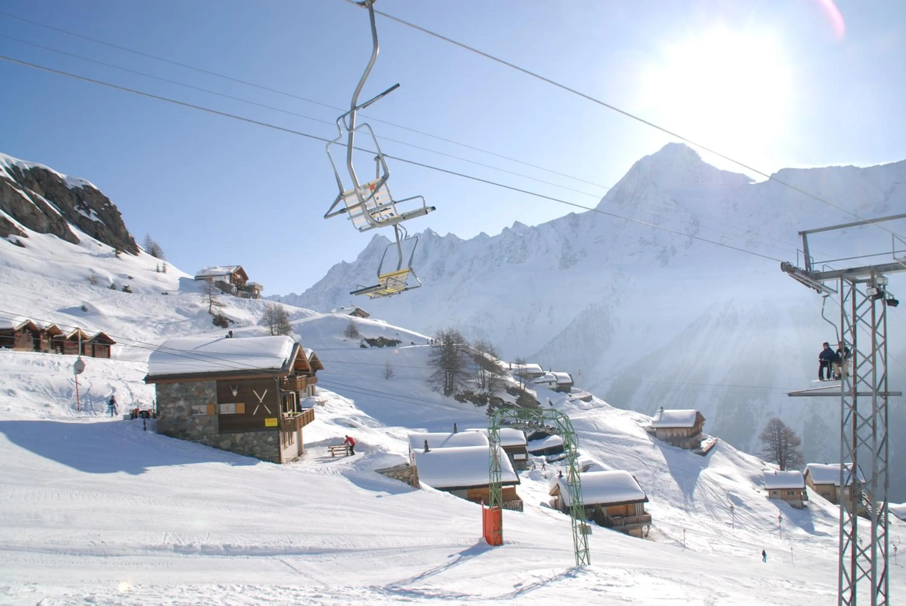 Natural landscape in Alpenhotel zur Wildi Lauchernalp
