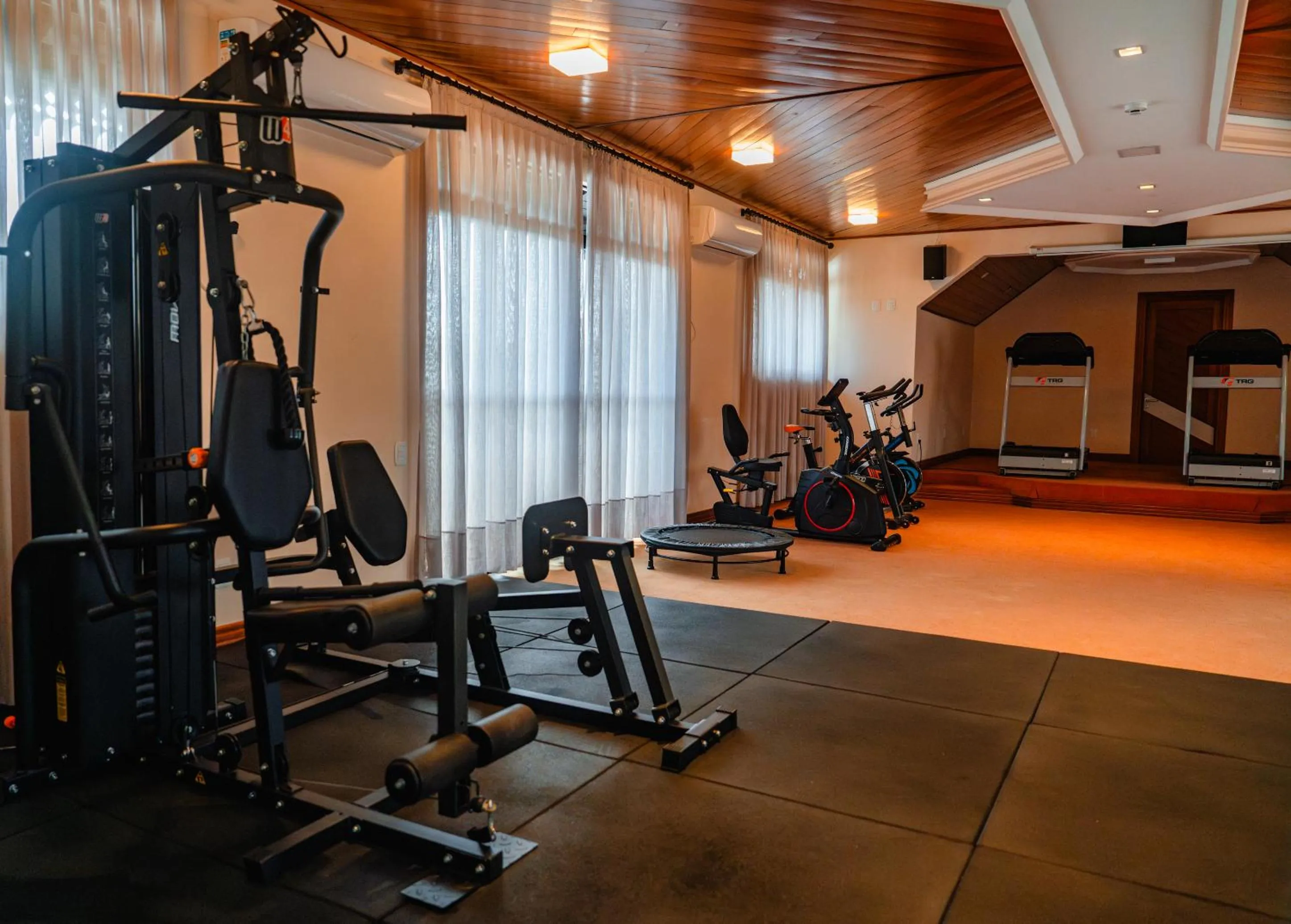 Fitness centre/facilities in Hotel Vila Germânica
