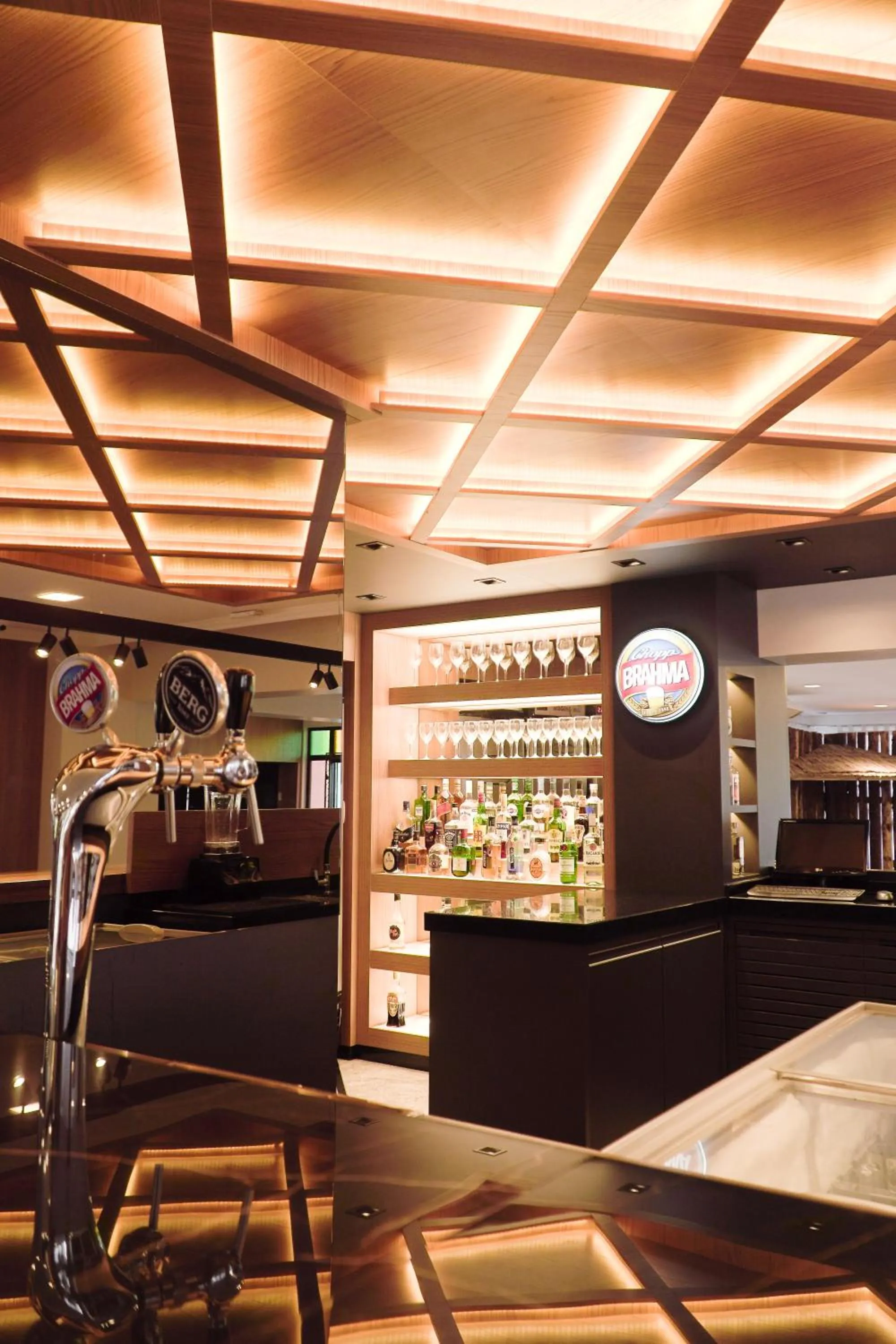 Lounge or bar in Hotel Vila Germânica