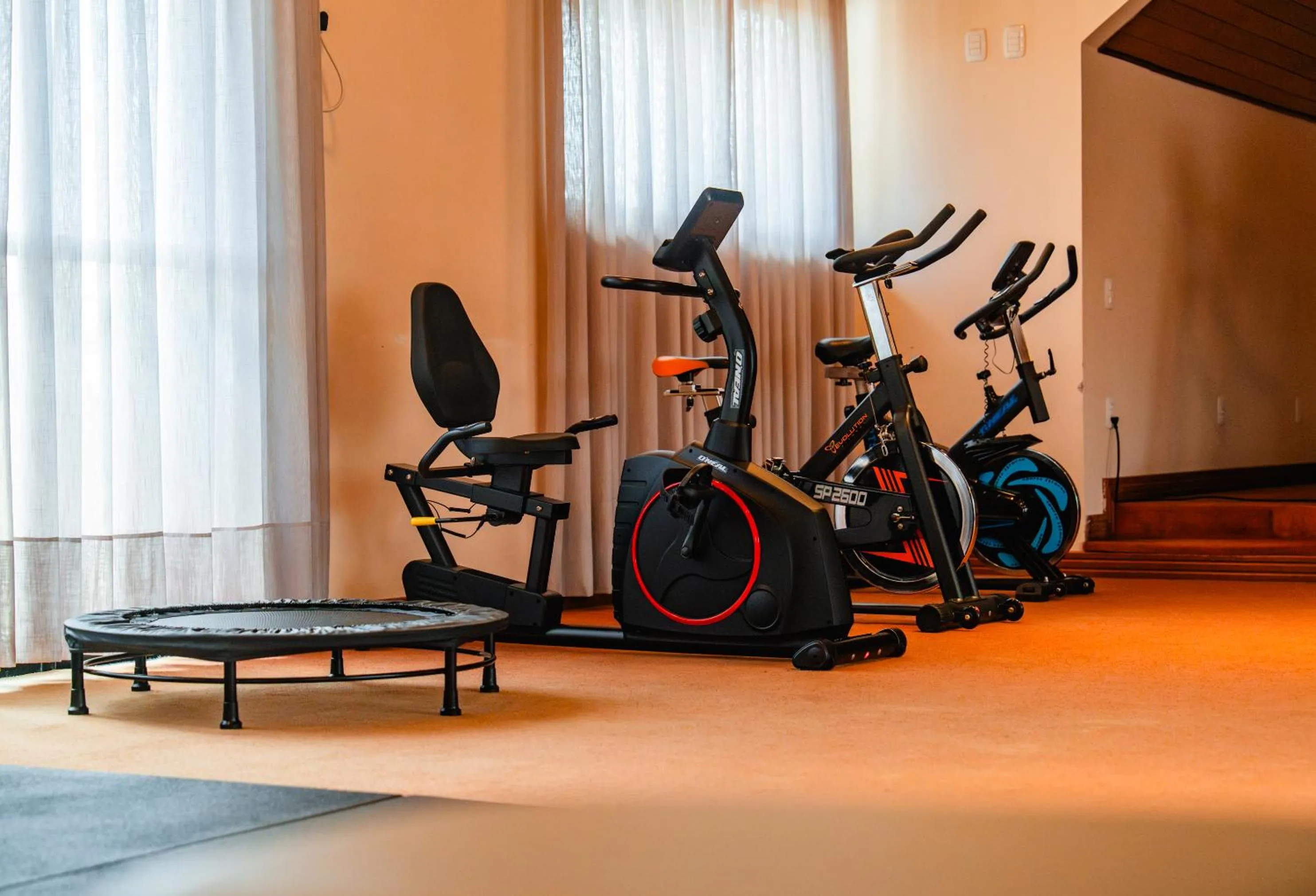 Fitness centre/facilities in Hotel Vila Germânica